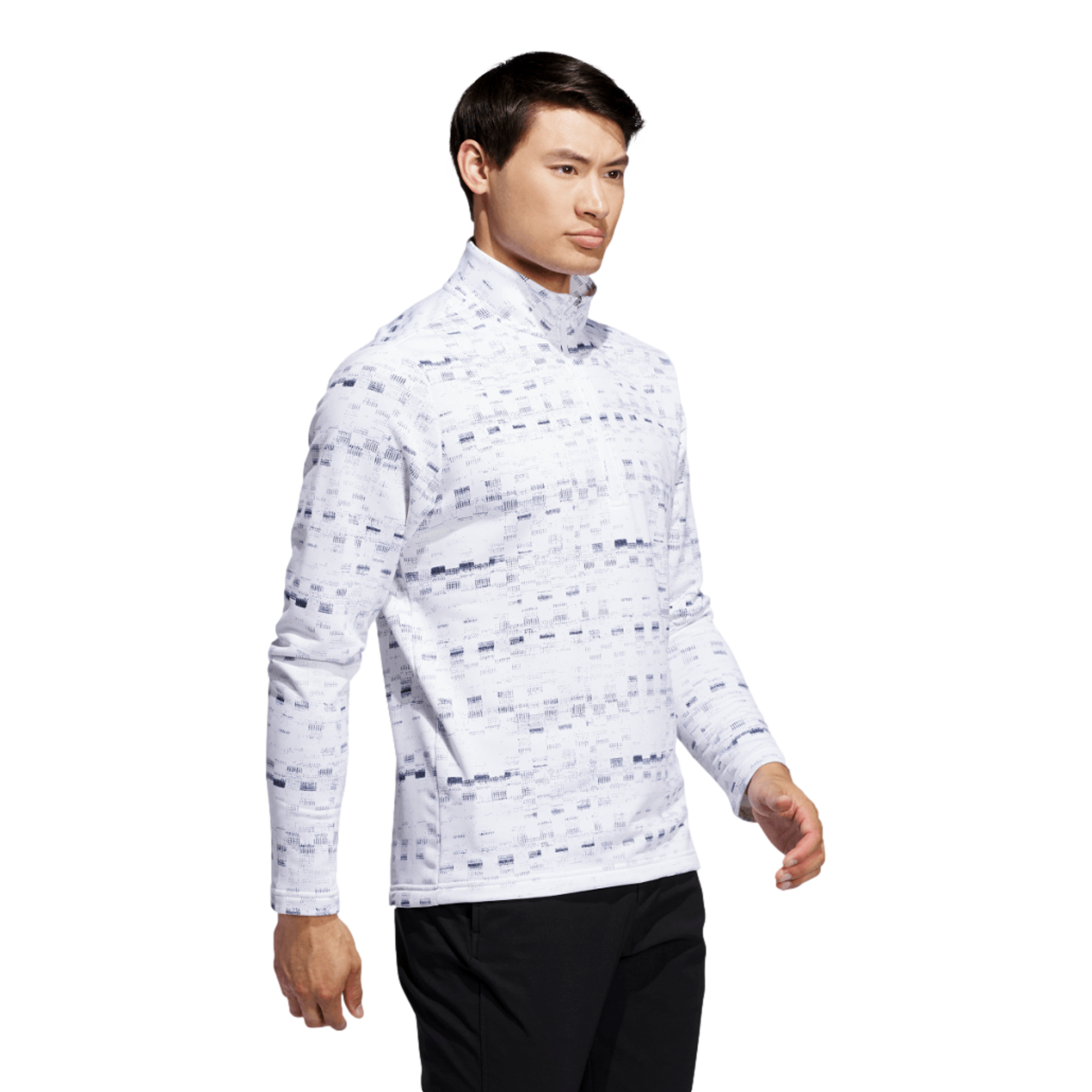 Core Printed Men's Golf Quarter Zip