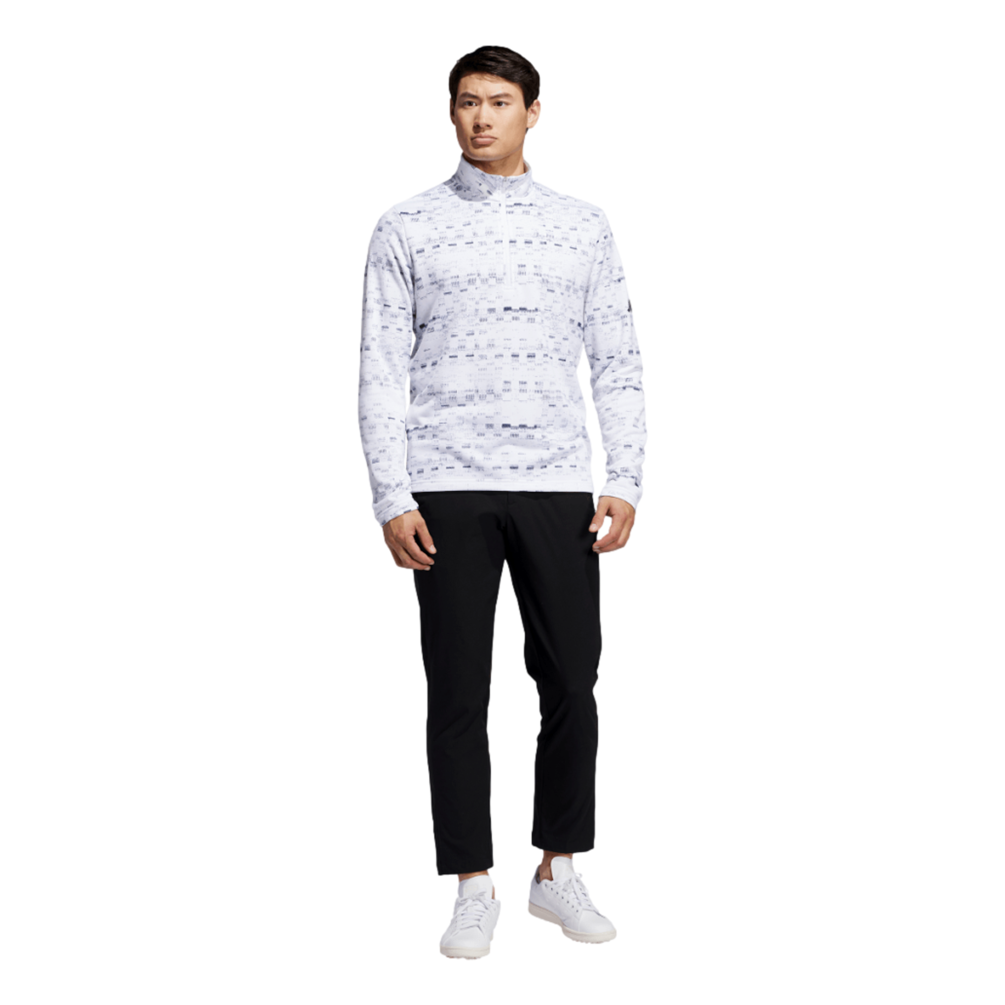 Core Printed Men's Golf Quarter Zip