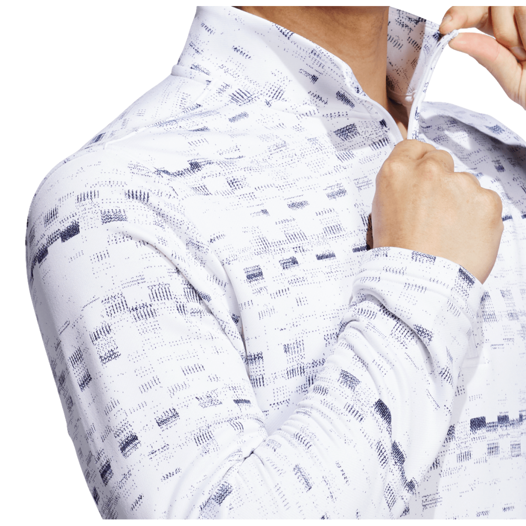 Core Printed Men's Golf Quarter Zip