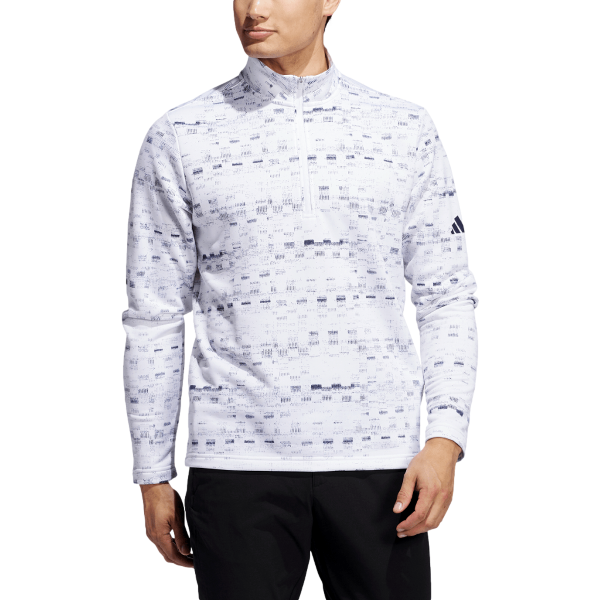 Core Printed Men's Golf Quarter Zip