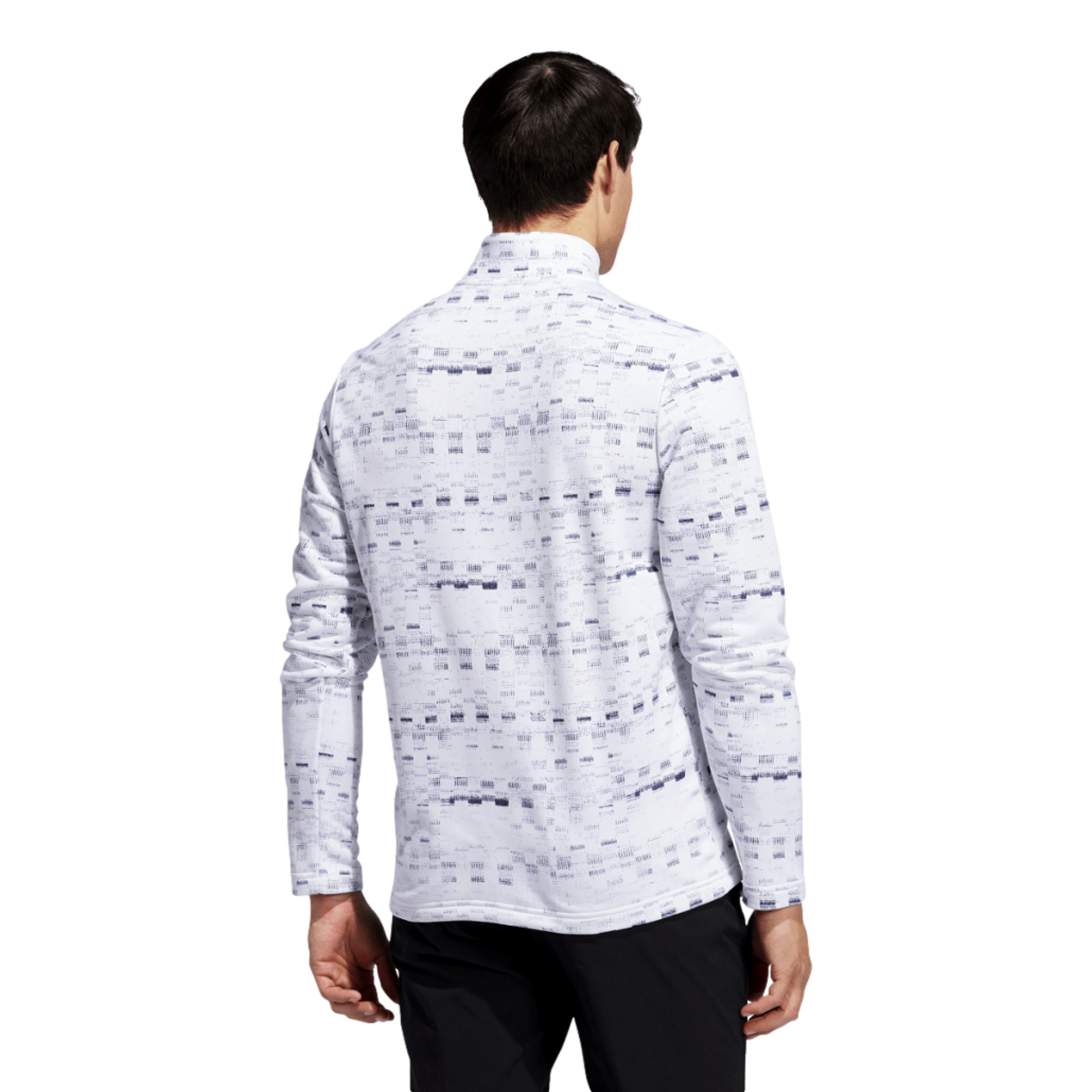 Core Printed Men's Golf Quarter Zip