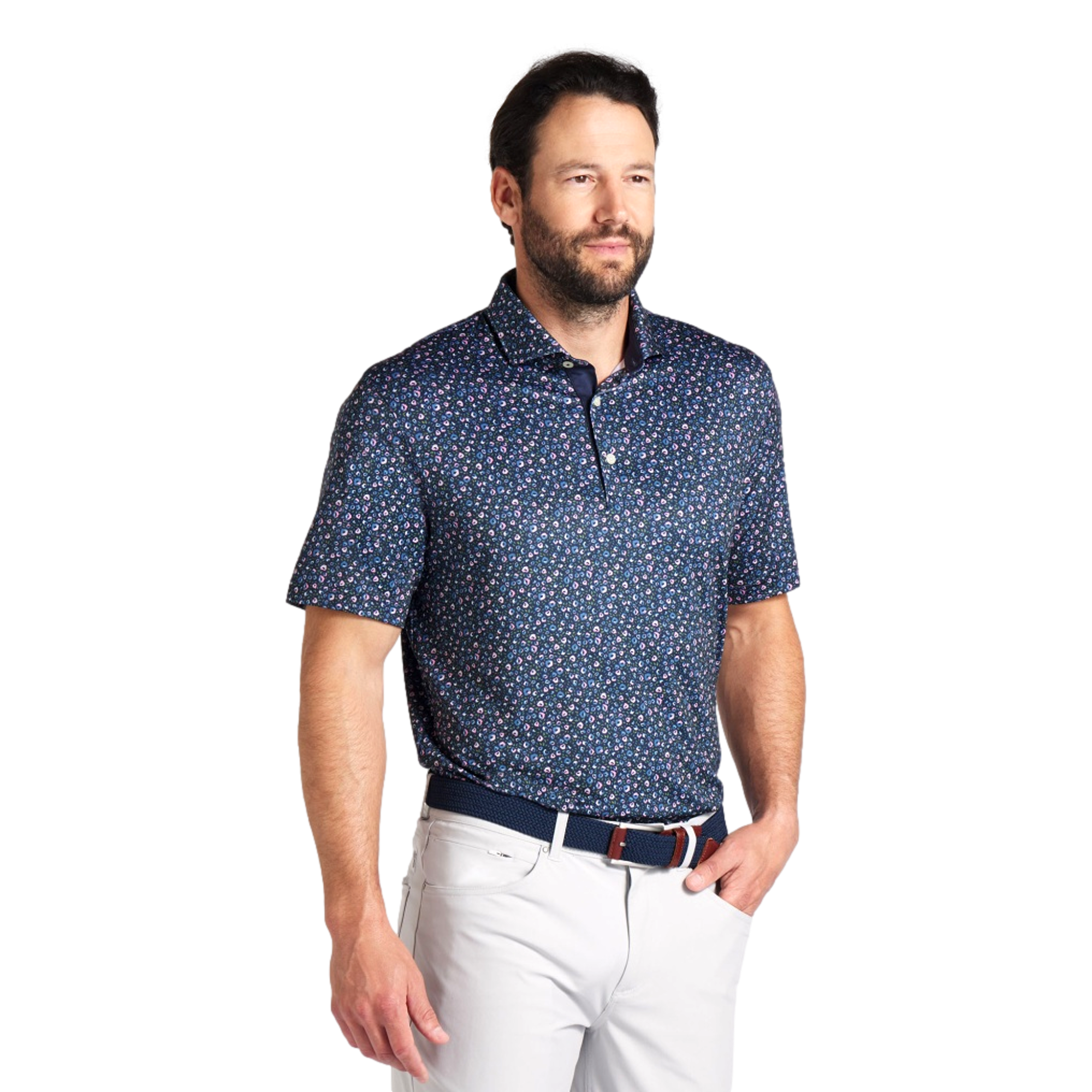 MATTR Soto Short Sleeve Polo Shirt