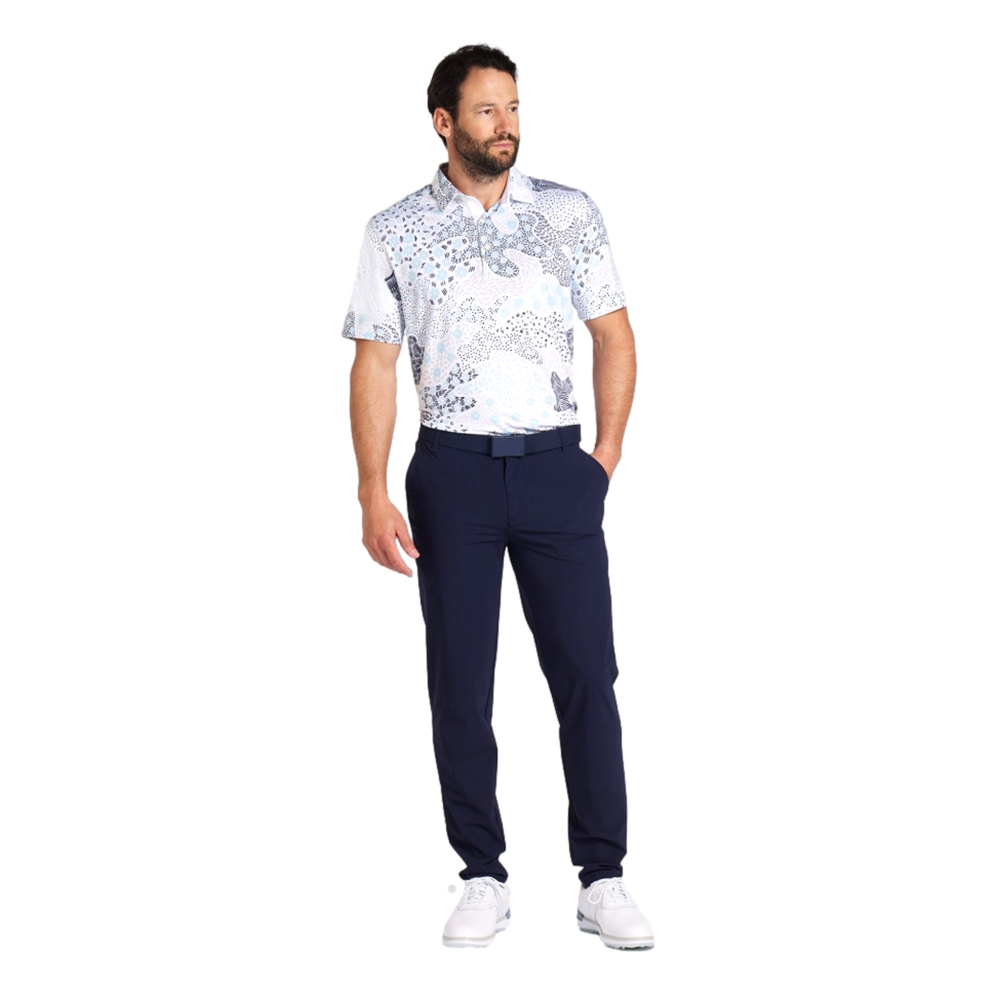 Cloudspun Bloom Camo Polo Shirt