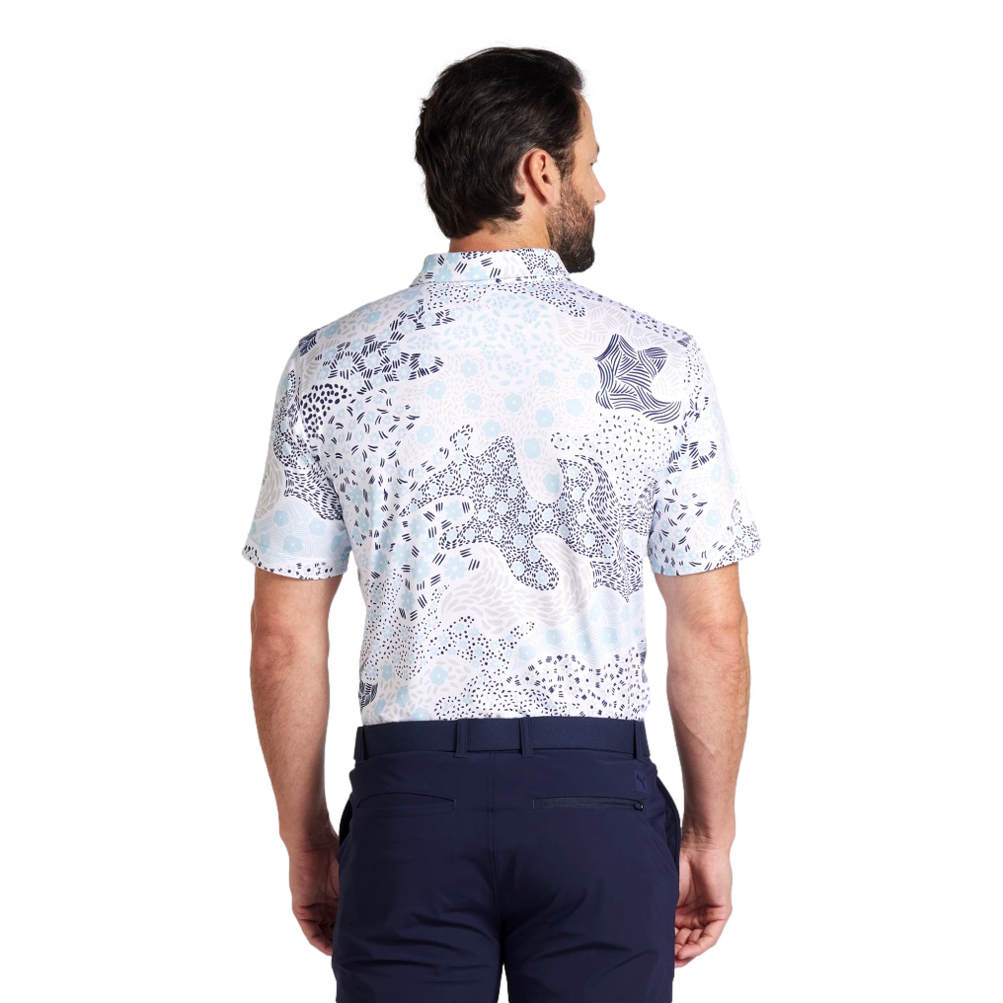 Cloudspun Bloom Camo Polo Shirt