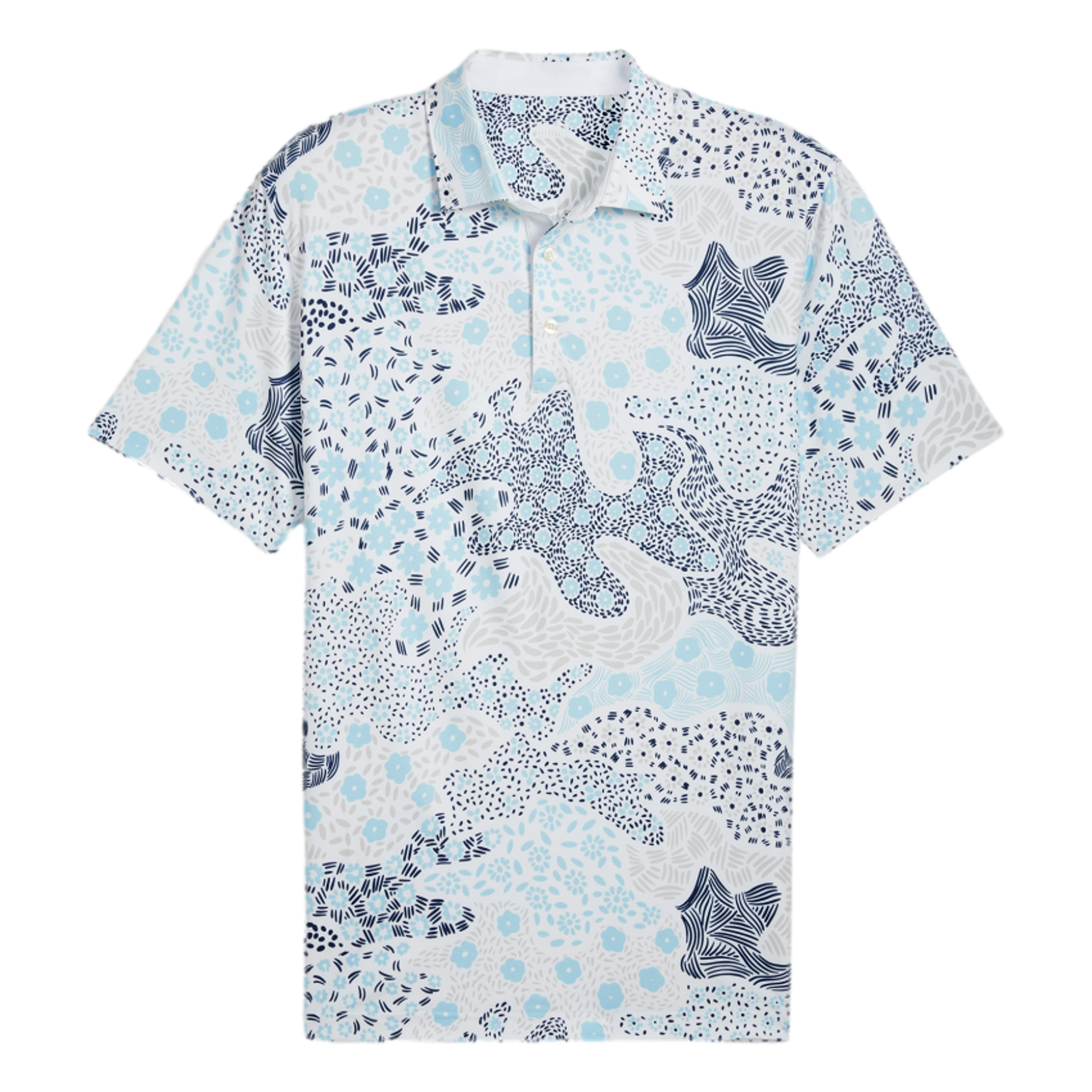 Cloudspun Bloom Camo Polo Shirt