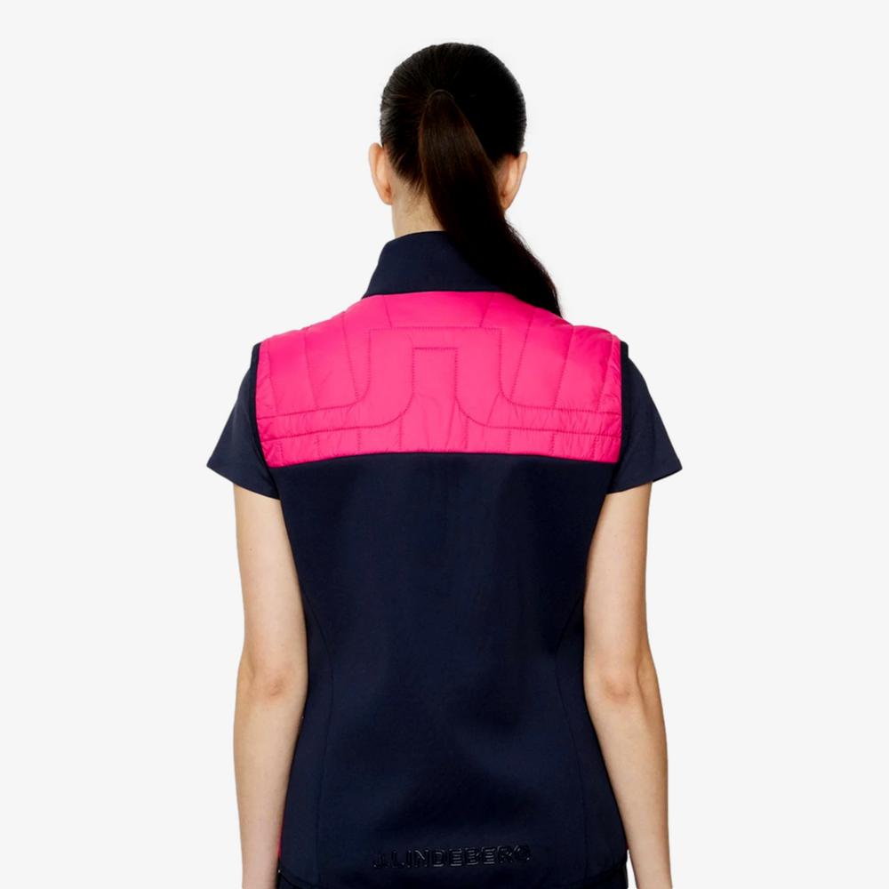 J Lindeberg Women's Holma Quilt Hybrid Vest | PGA TOUR J Lindeberg Women's Holma Quilt Hybrid Vest | PGA TOUR