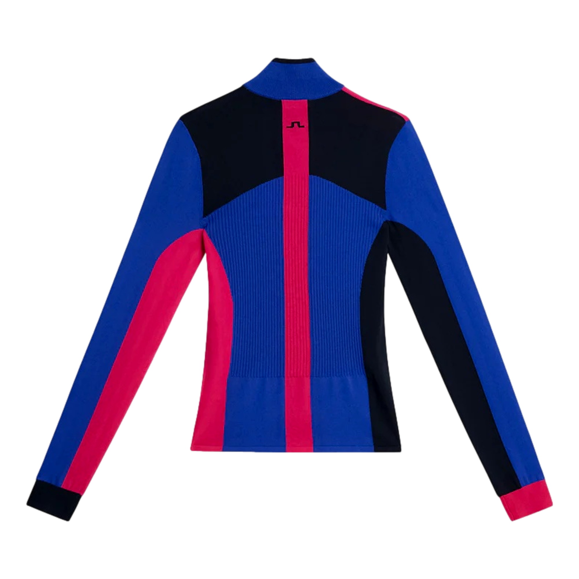 J Lindeberg Women's Deborah Color Block Knitted Half Zip Sweater