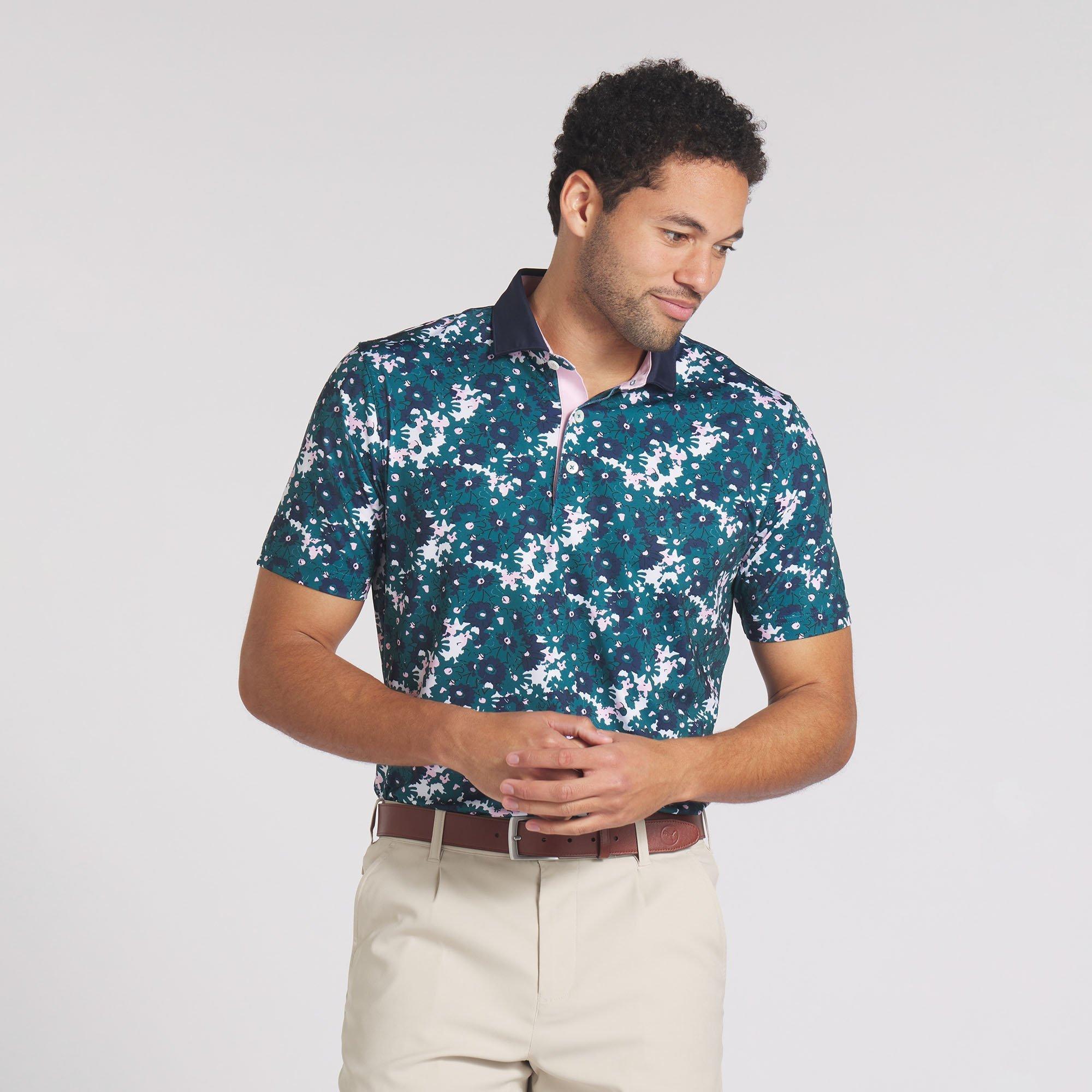 PUMA AP Floral Golf Polo | PGA TOUR Superstore