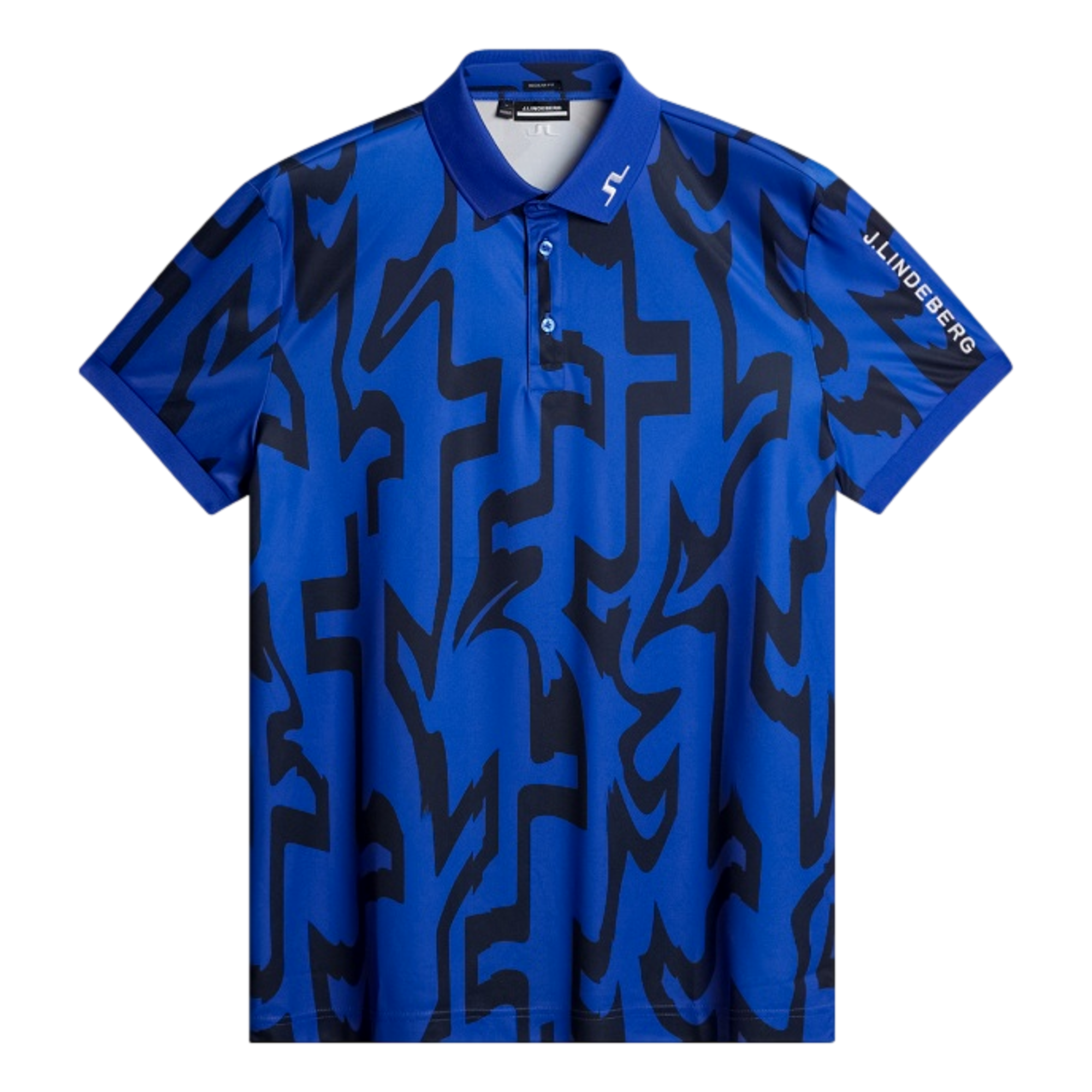 Tour Tech Reg Fit Printed Polo Shirt