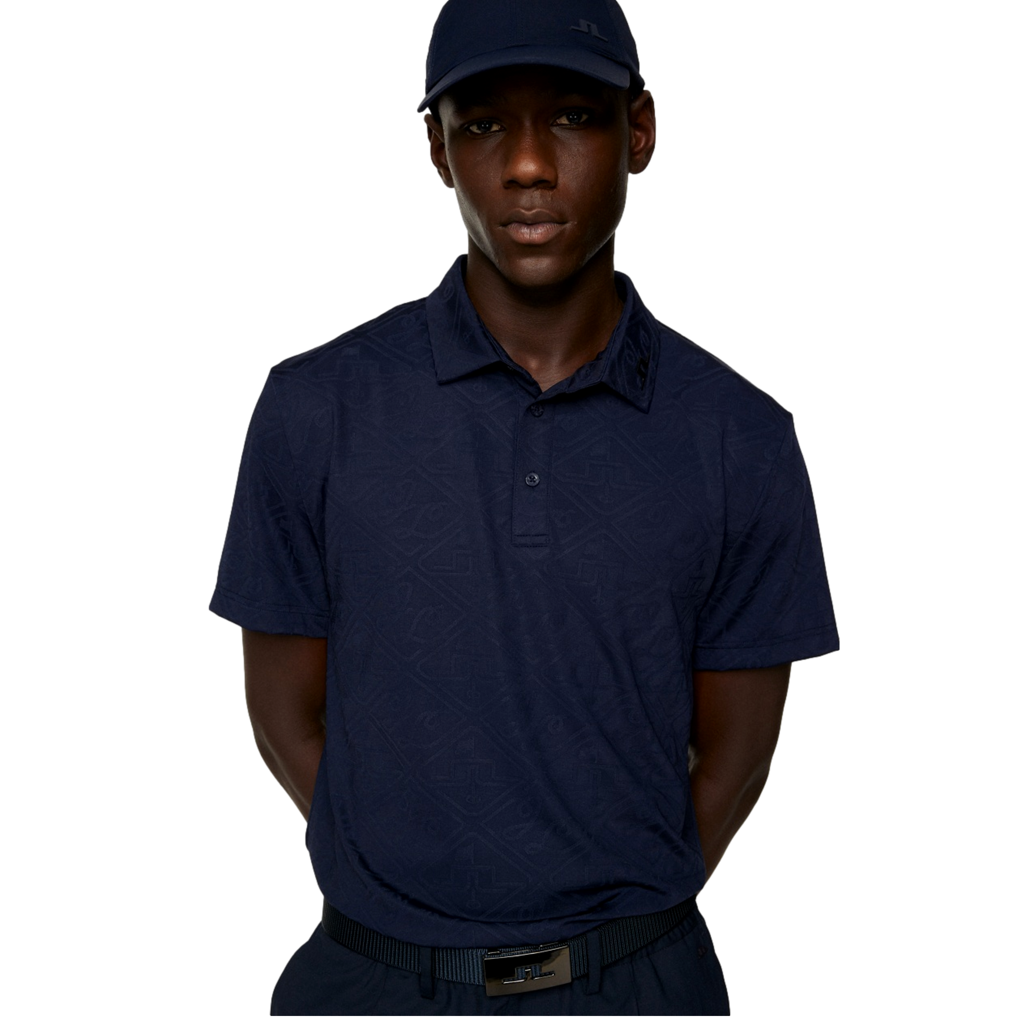 Bison Jacquard Polo Shirt