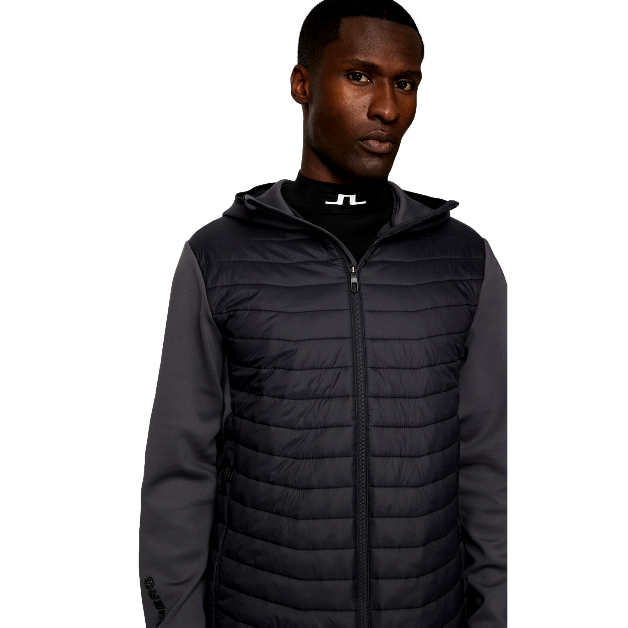 Holden Quilted Full Zip Hooded Men's Golf Jacket