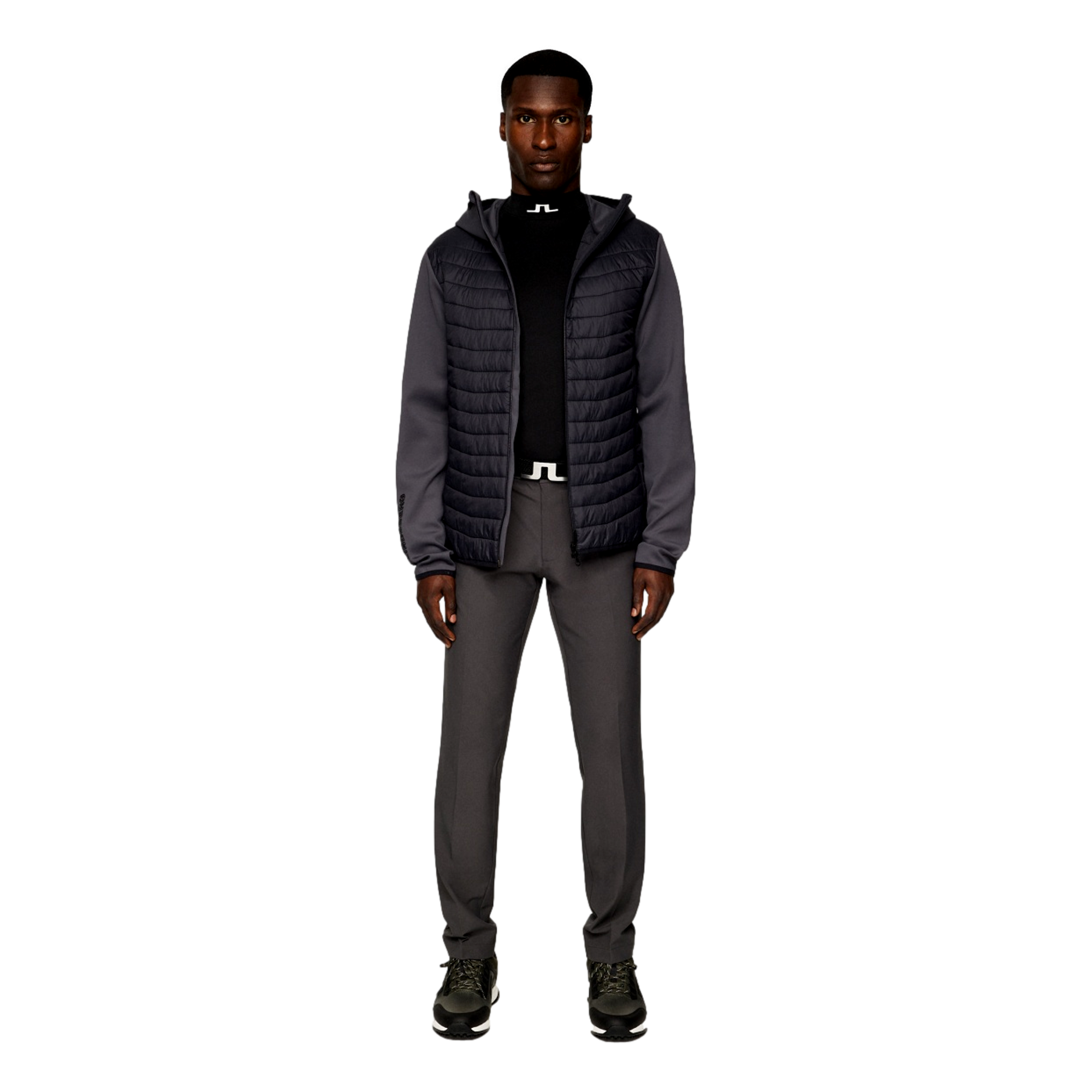 Holden Quilted Full Zip Hooded Men's Golf Jacket
