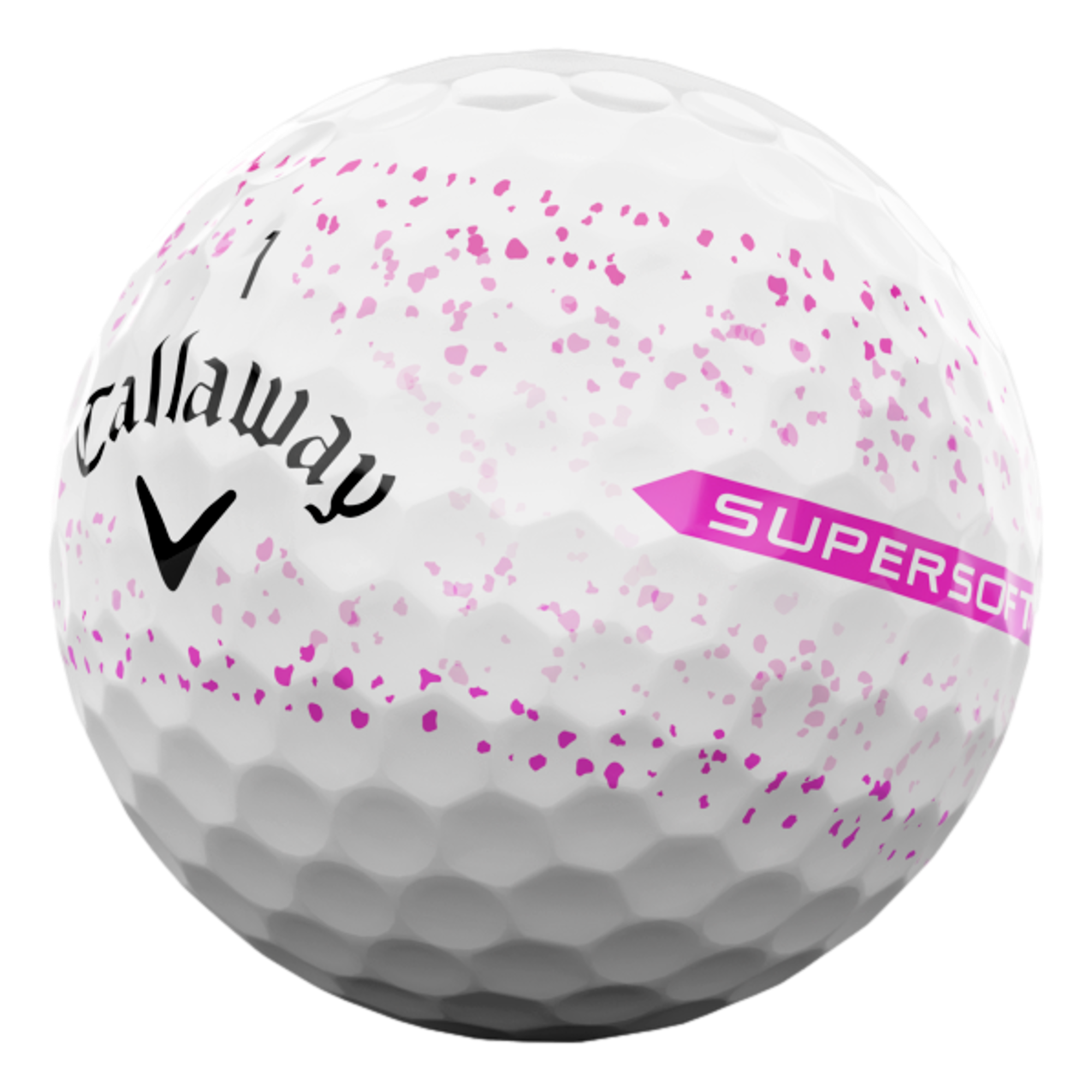 Supersoft Splatter 360 2024 Golf Balls