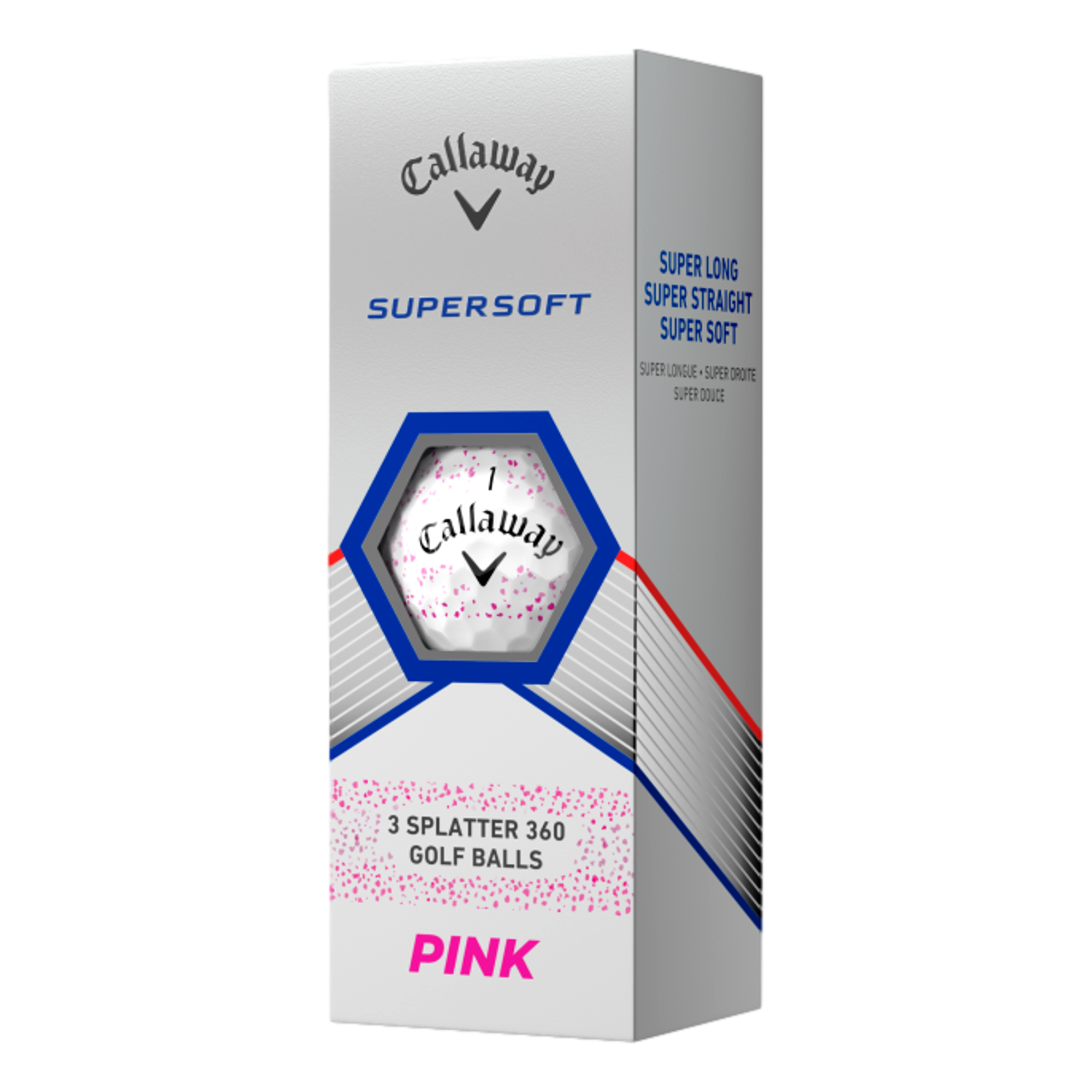 Supersoft Splatter 360 2024 Golf Balls