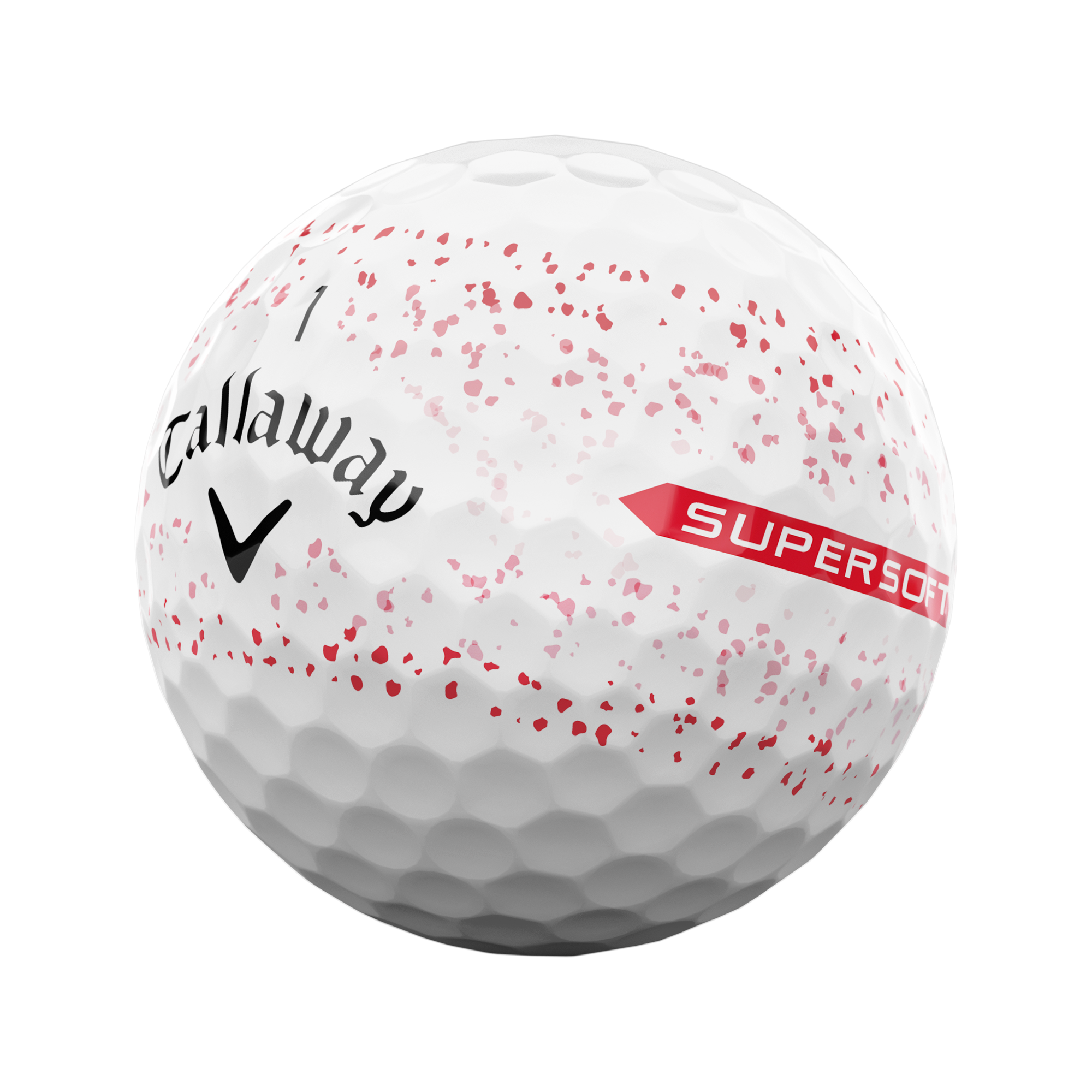 Supersoft Splatter 360 2024 Golf Balls