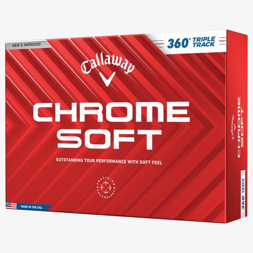 Chrome Soft 360 Triple Track 2024 Golf Balls