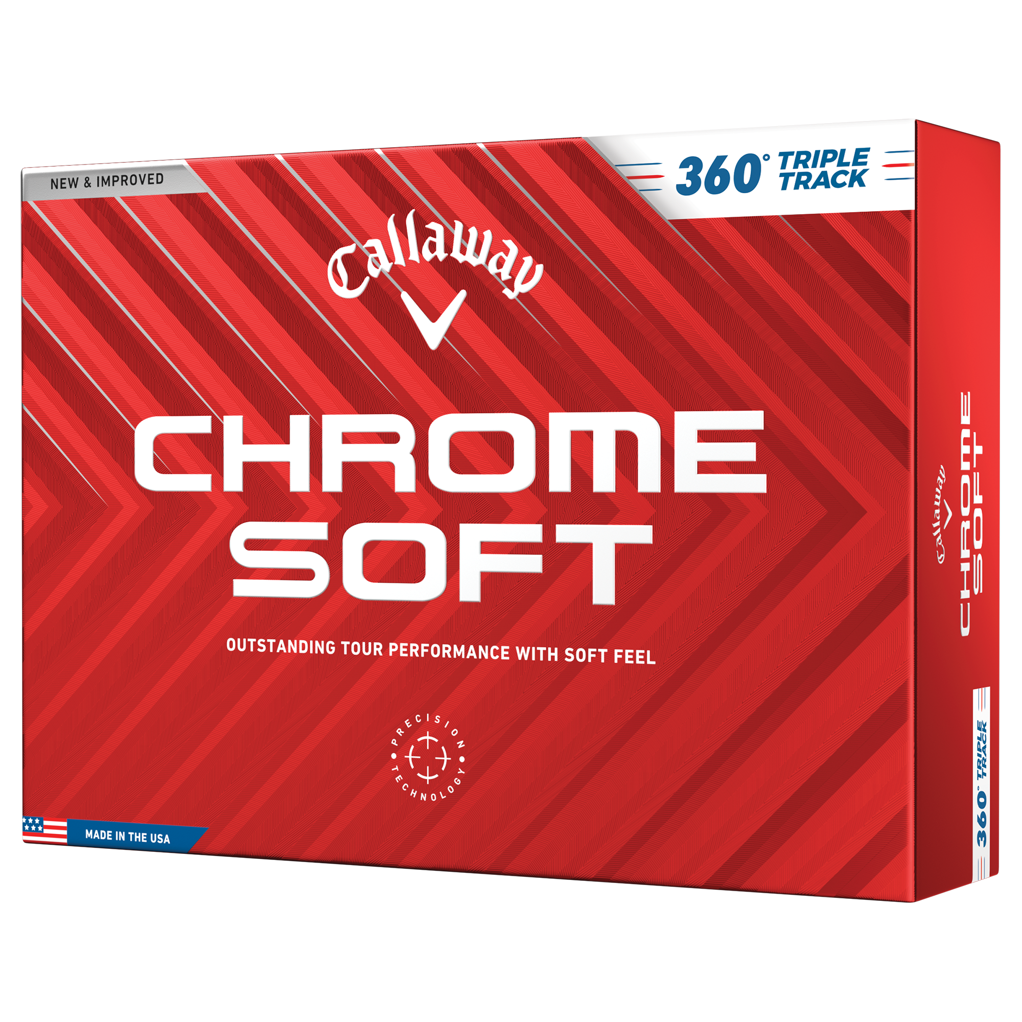 Chrome Soft 360 Triple Track 2024 Golf Balls