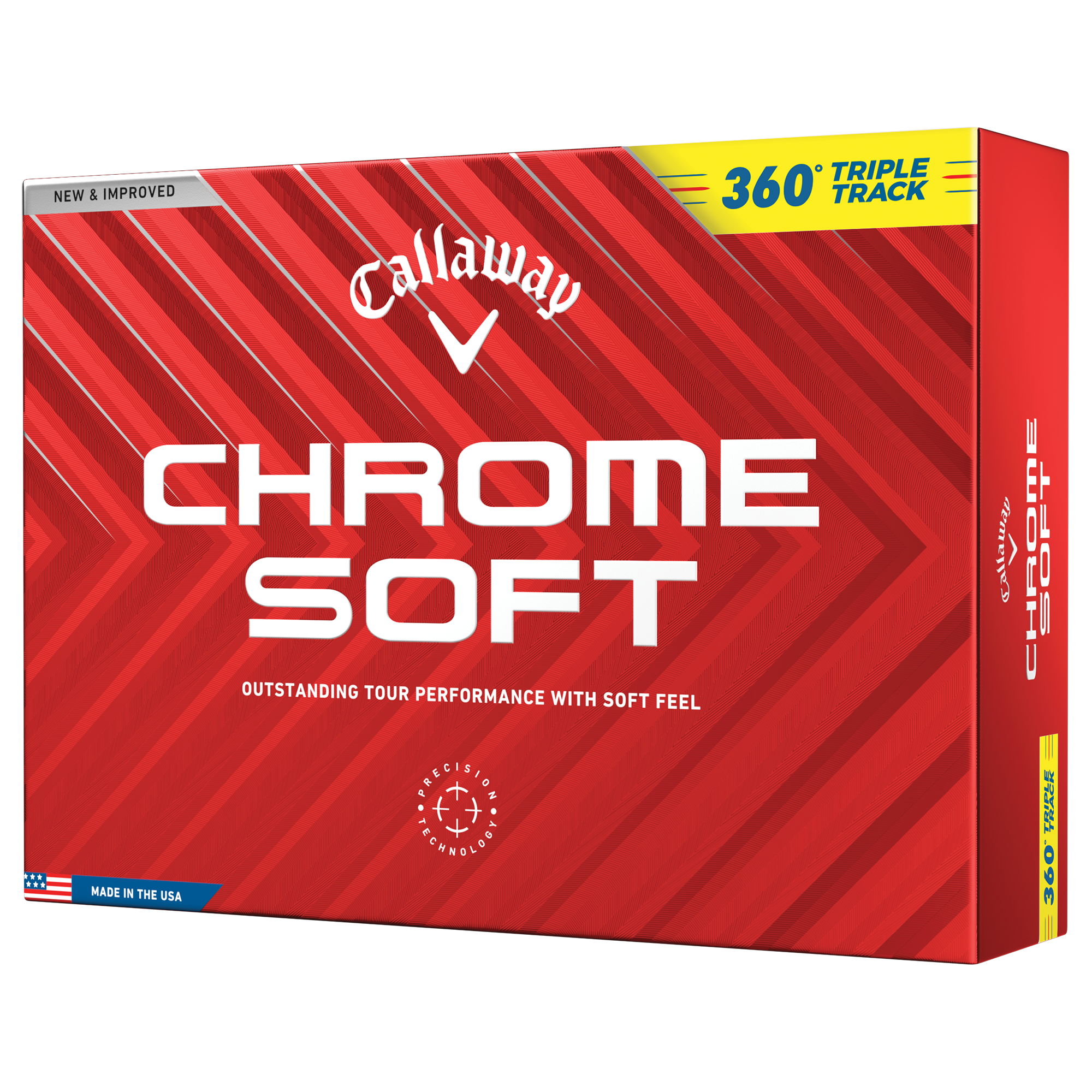 Chrome Soft 360 Triple Track 2024 Golf Balls