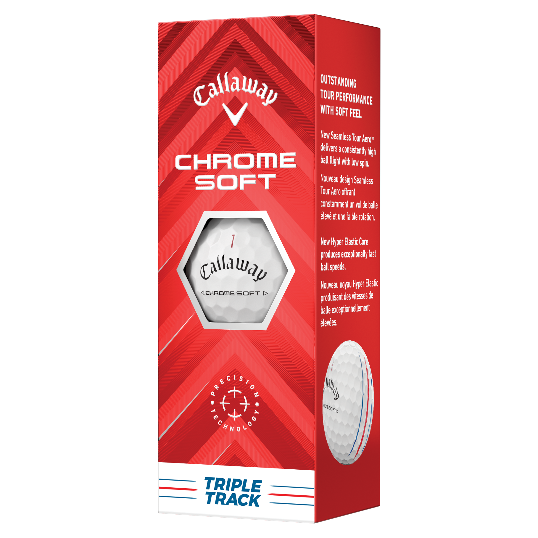 Chrome Soft Triple Track 2024 Golf Balls