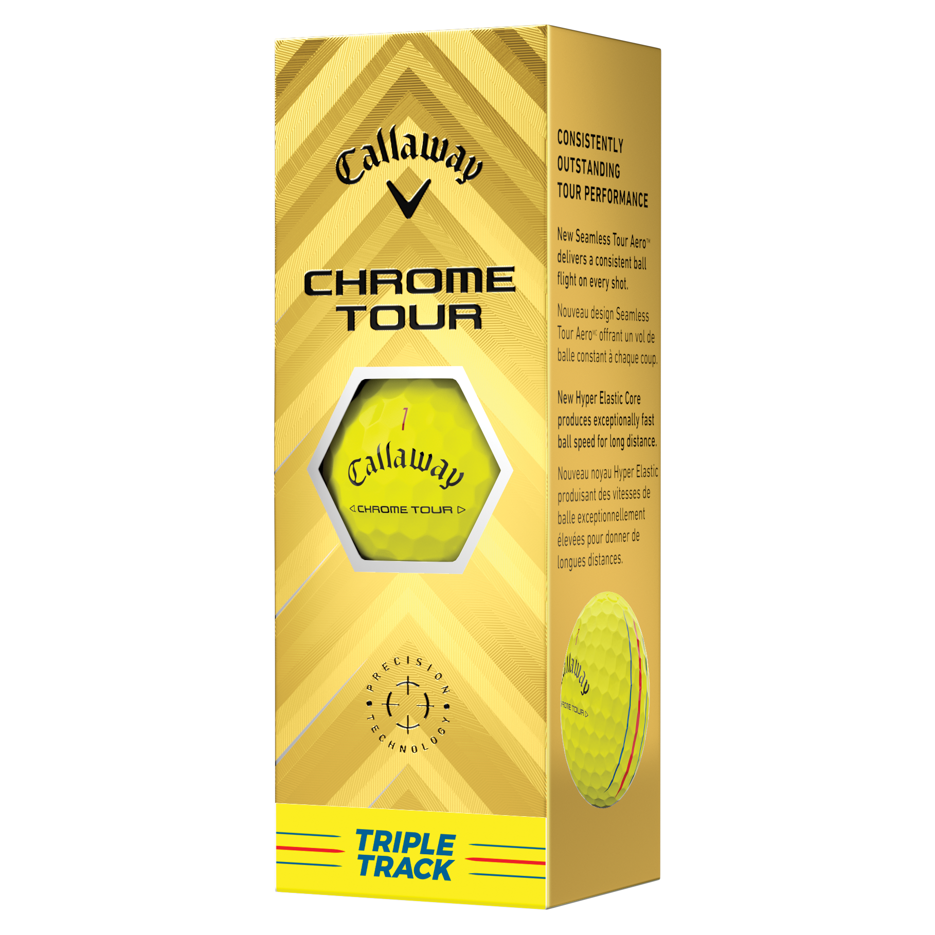 Chrome Tour Triple Track 2024 Golf Balls
