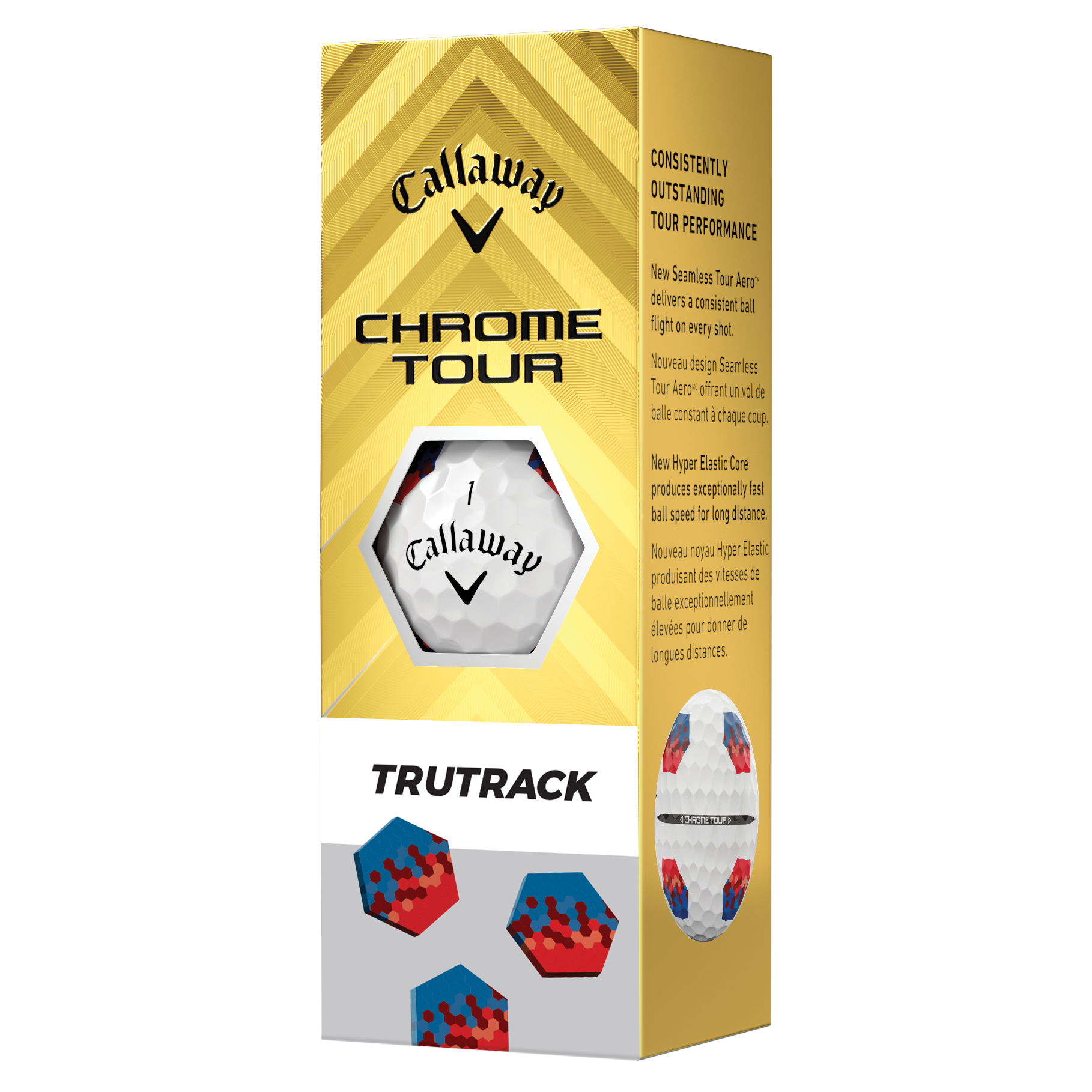 Chrome Tour TruTrack 2024 Golf Balls