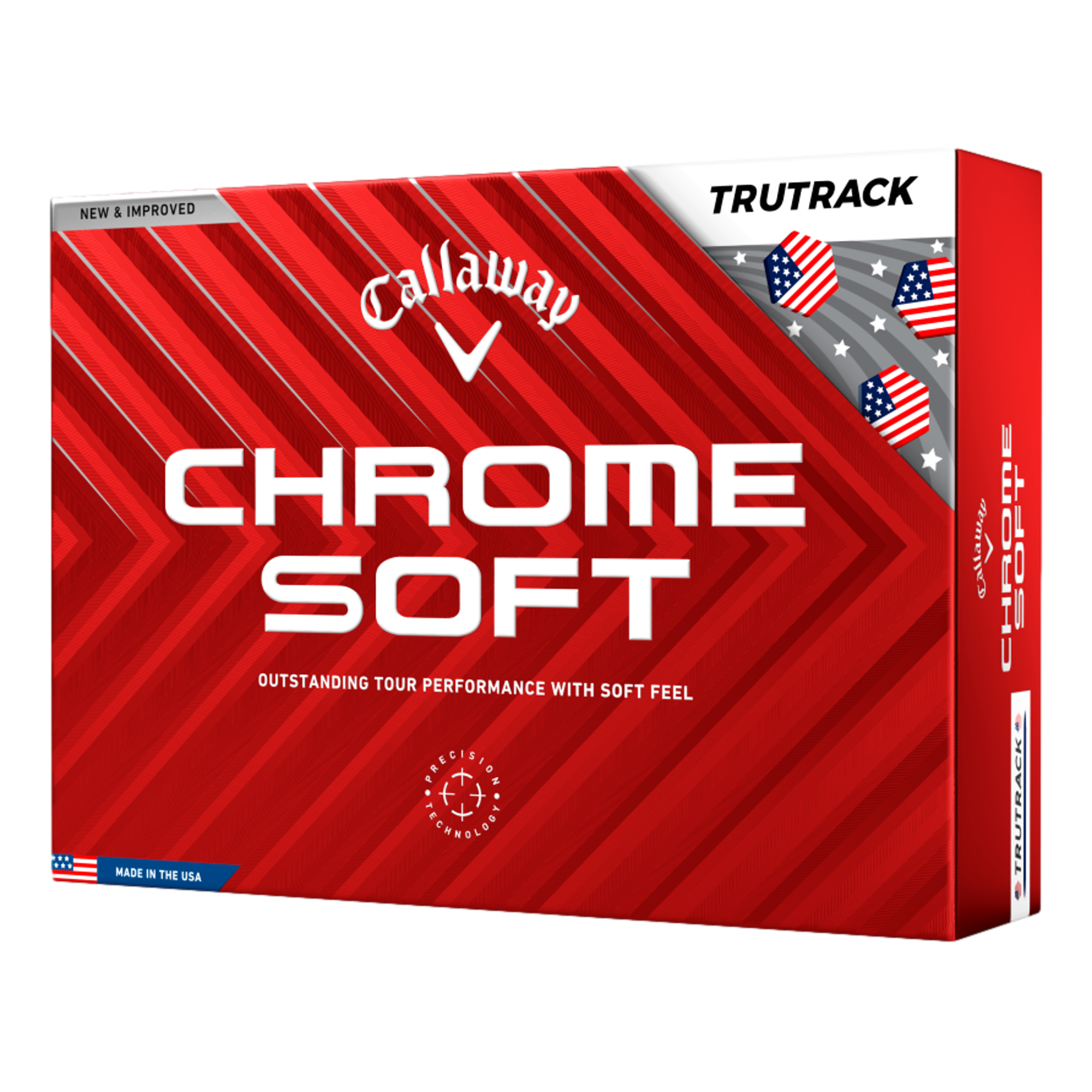 Chrome Soft TruTrack USA 2024 Golf Balls