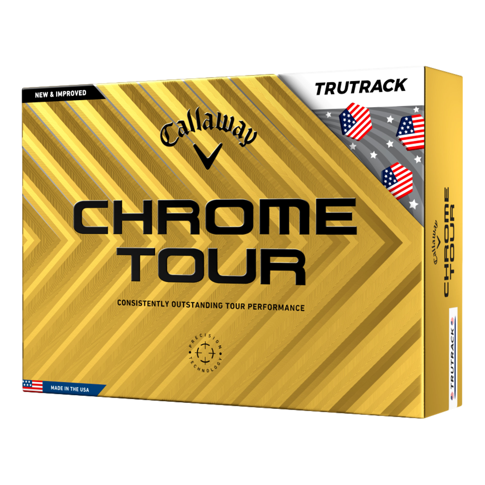 Chrome Tour TruTrack USA 2024 Golf Balls