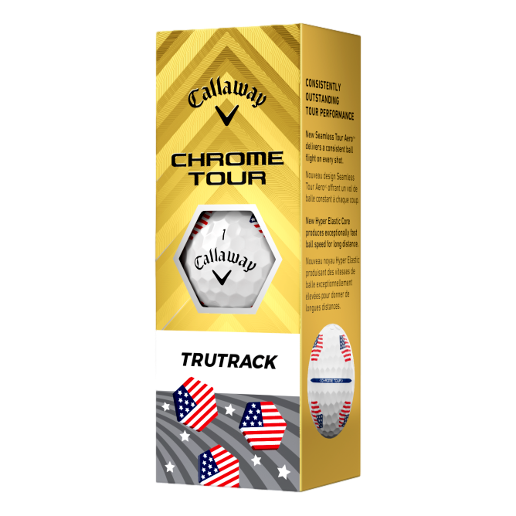 Chrome Tour TruTrack USA 2024 Golf Balls