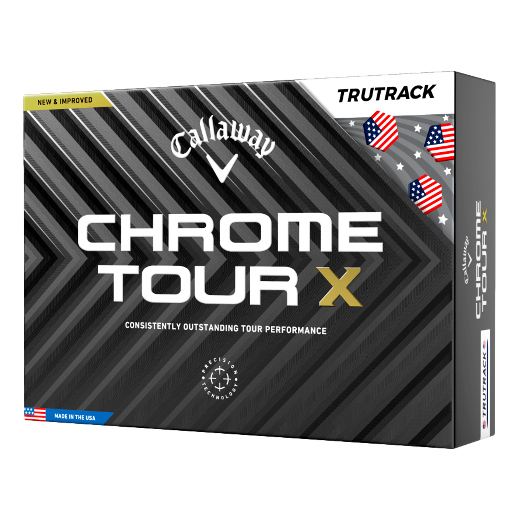 Chrome Tour X TruTrack USA 2024 Golf Balls