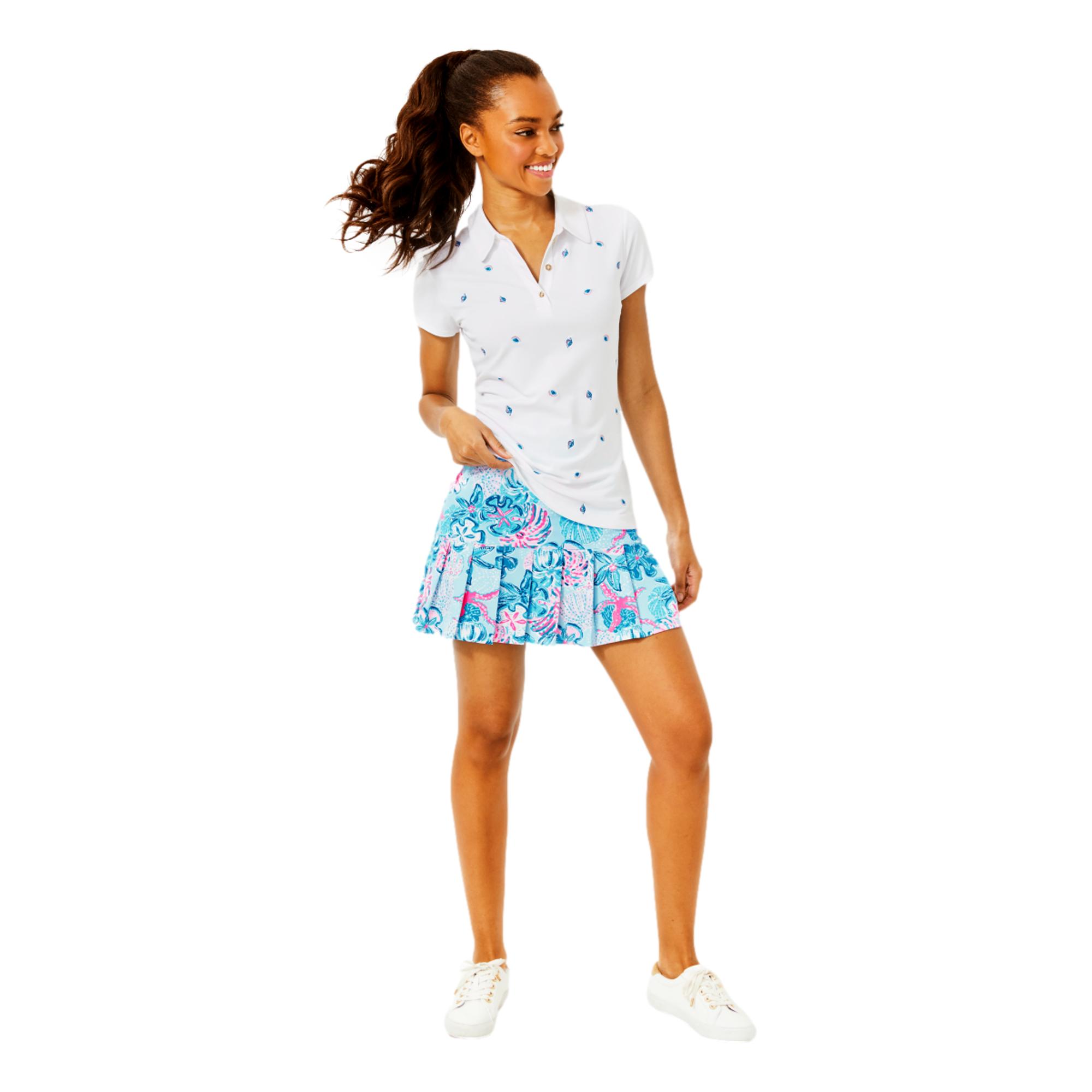 Frida Women's Short Sleeve Golf Polo Shirt