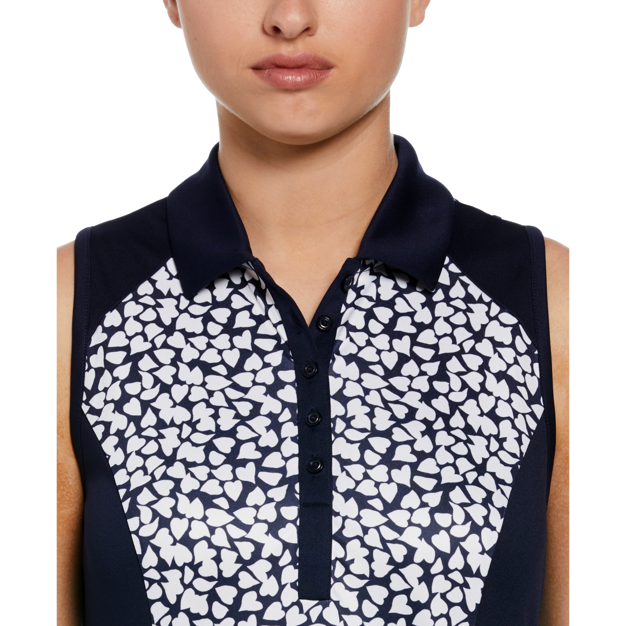 Mini Petal Print Sleeveless Flounced Dress