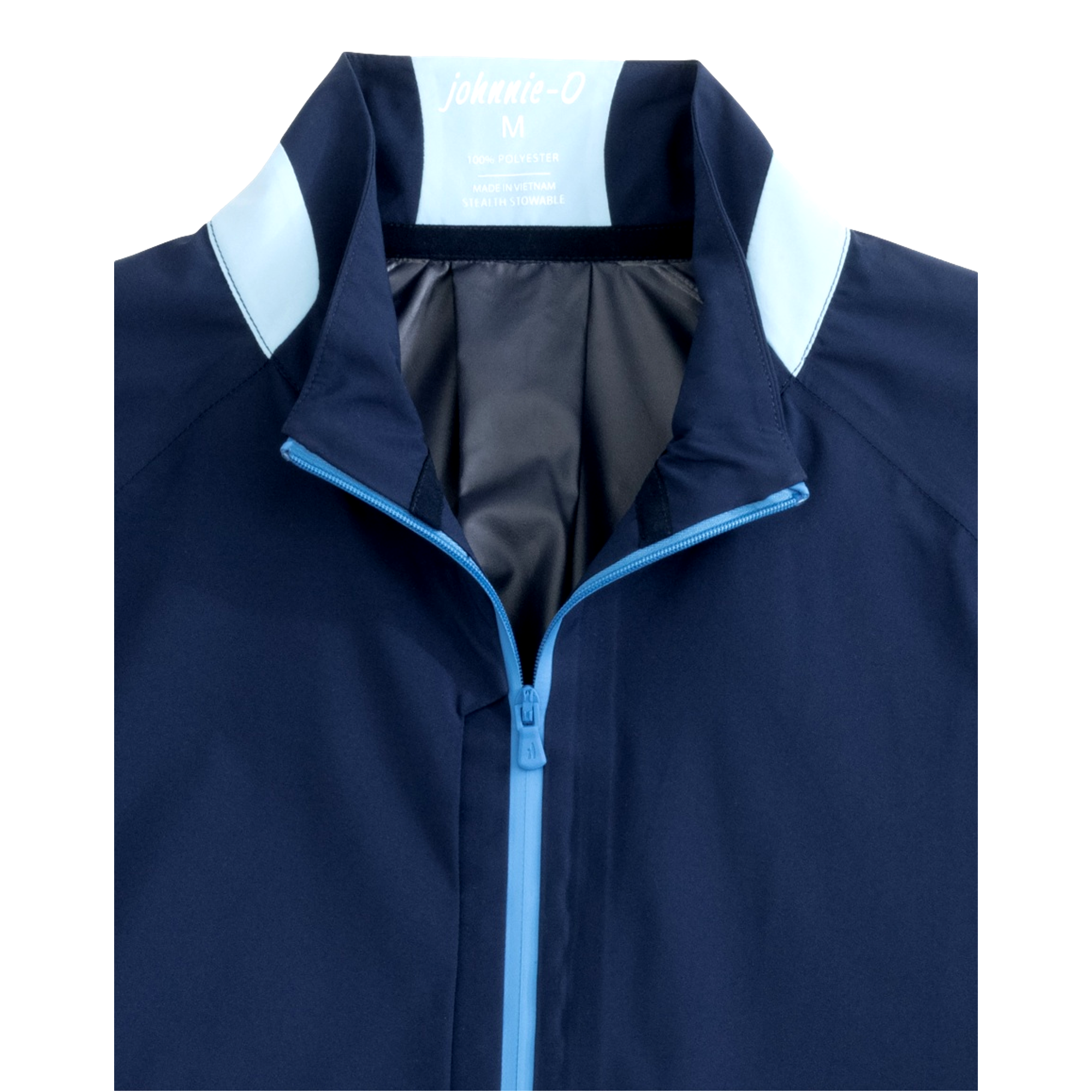Stealth Stowable Short Sleeve Men's Golf Quarter Zip