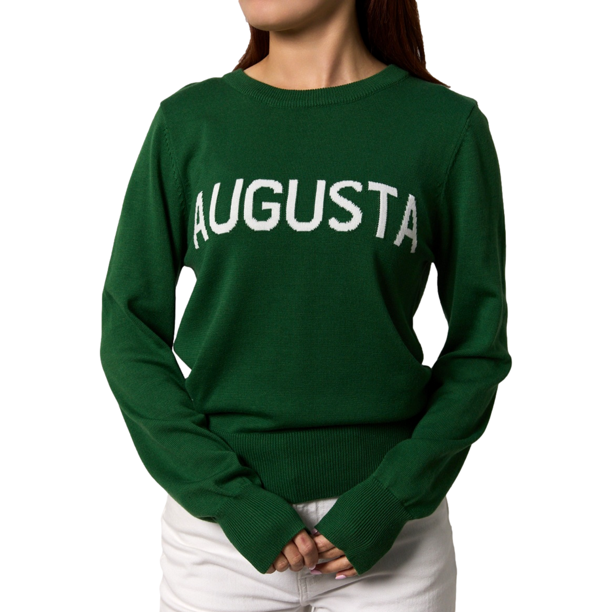 Augusta Crewneck Women's Golf Sweater