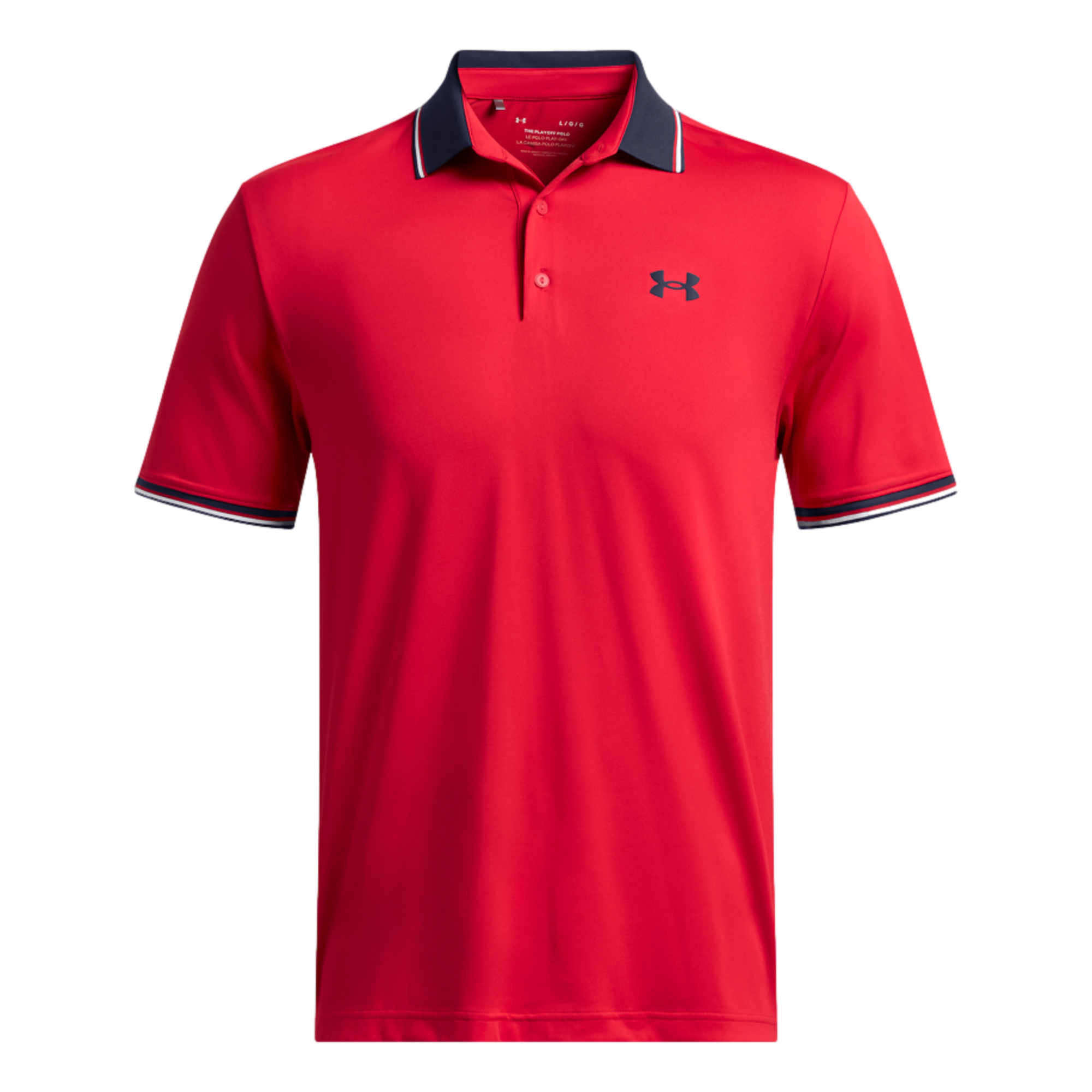 UA Playoff 3.0 Rib Men's Short Sleeve Golf Polo Shirt