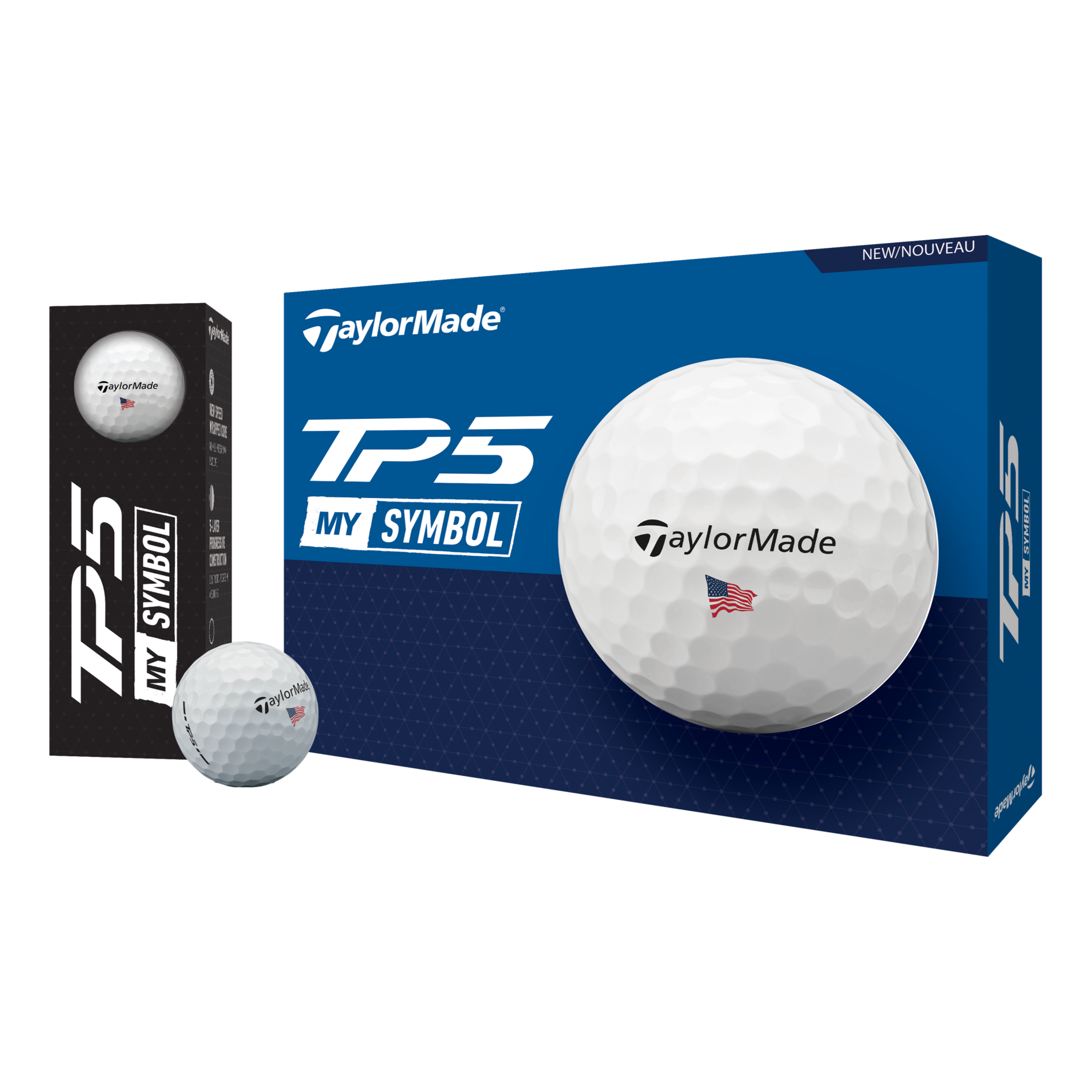 TP5 MySymbol USA 2024 Golf Balls