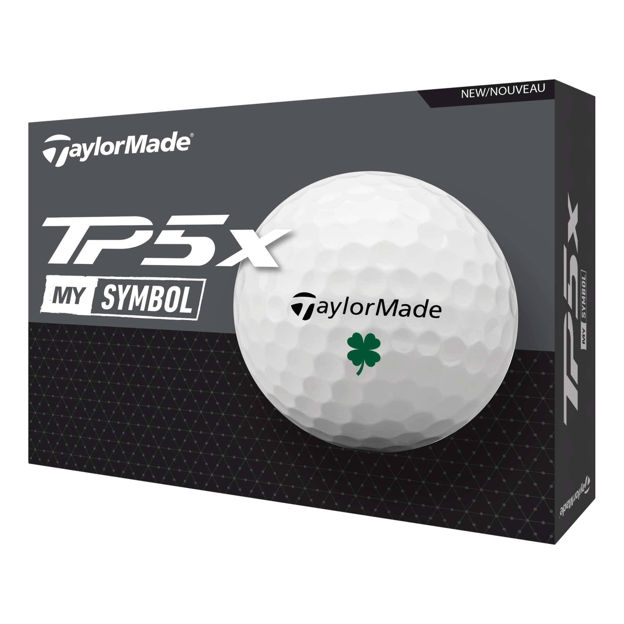 TP5x MySymbol Four Leaf Clover 2024 Golf Balls, White – TaylorMade