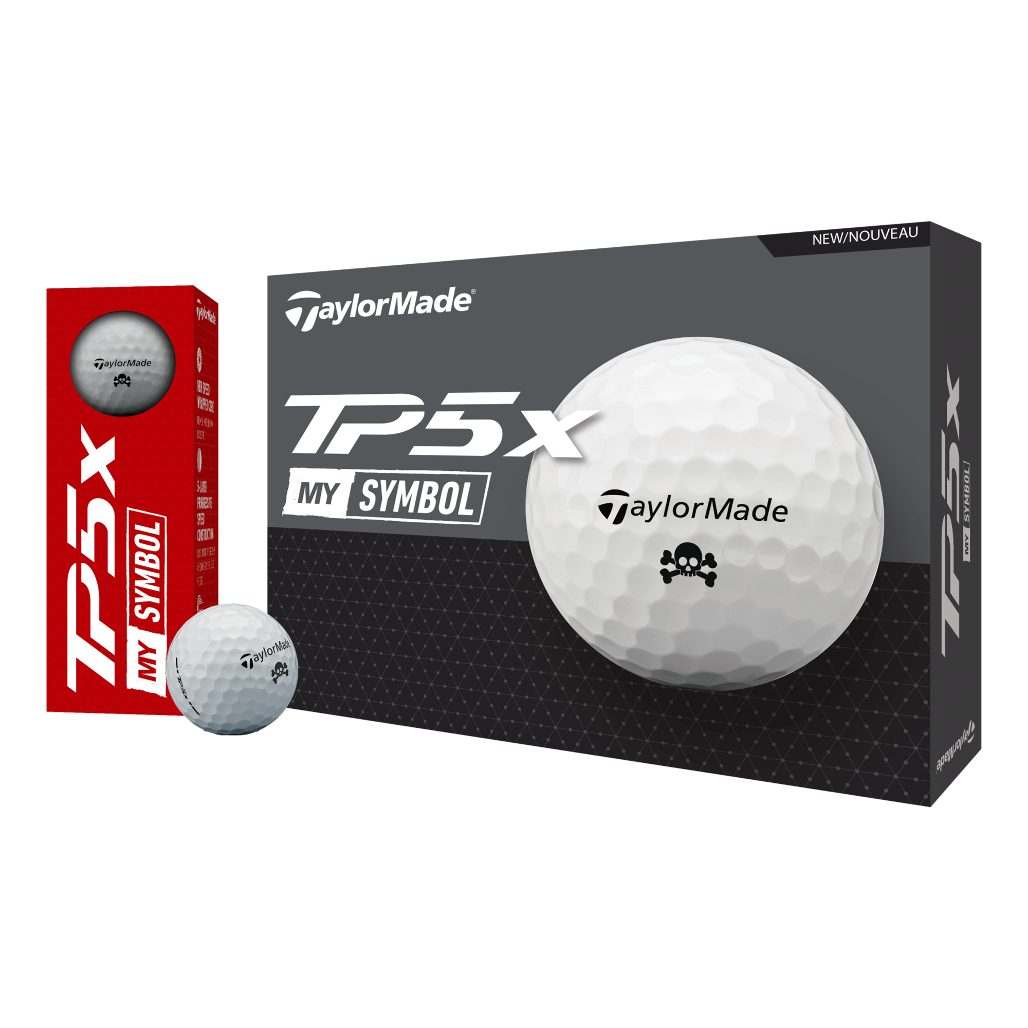 TP5x MySymbol Skull 2024 Golf Balls