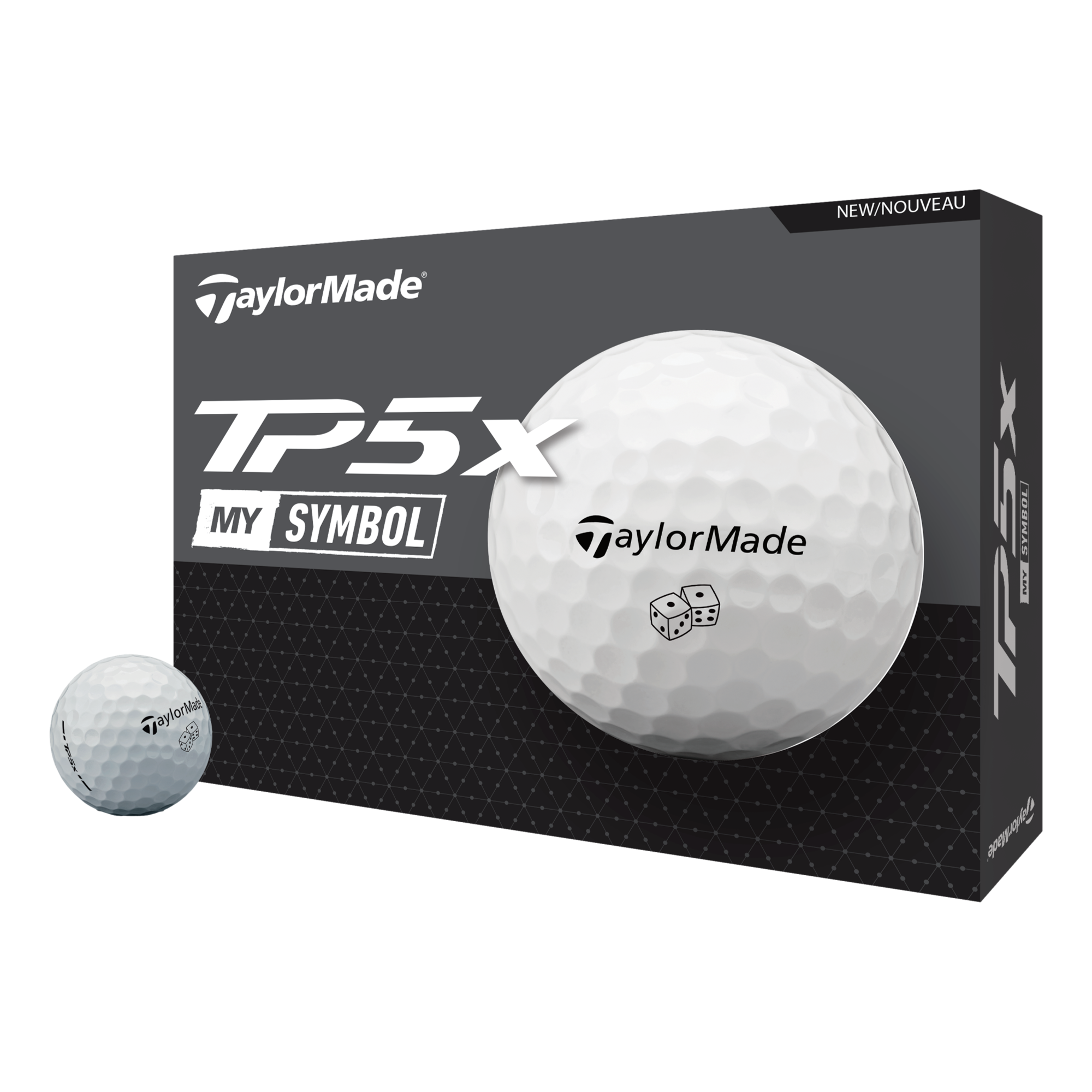 TP5x MySymbol Dice 2024 Golf Balls