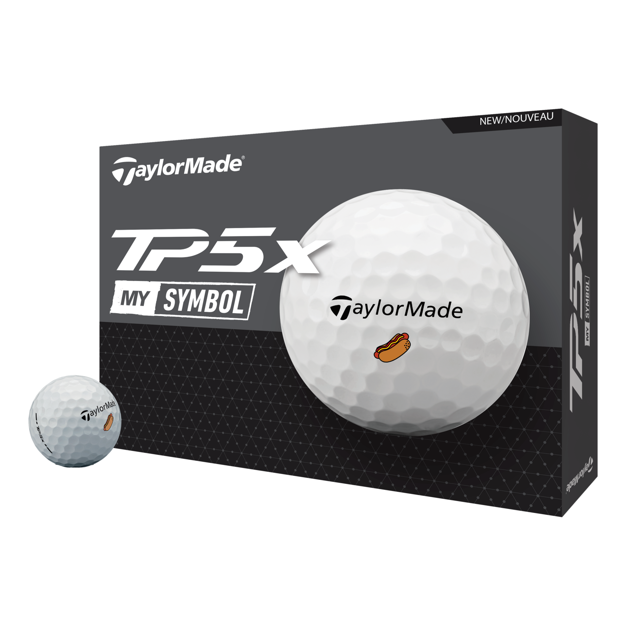 TP5x MySymbol Hot Dog 2024 Golf Balls