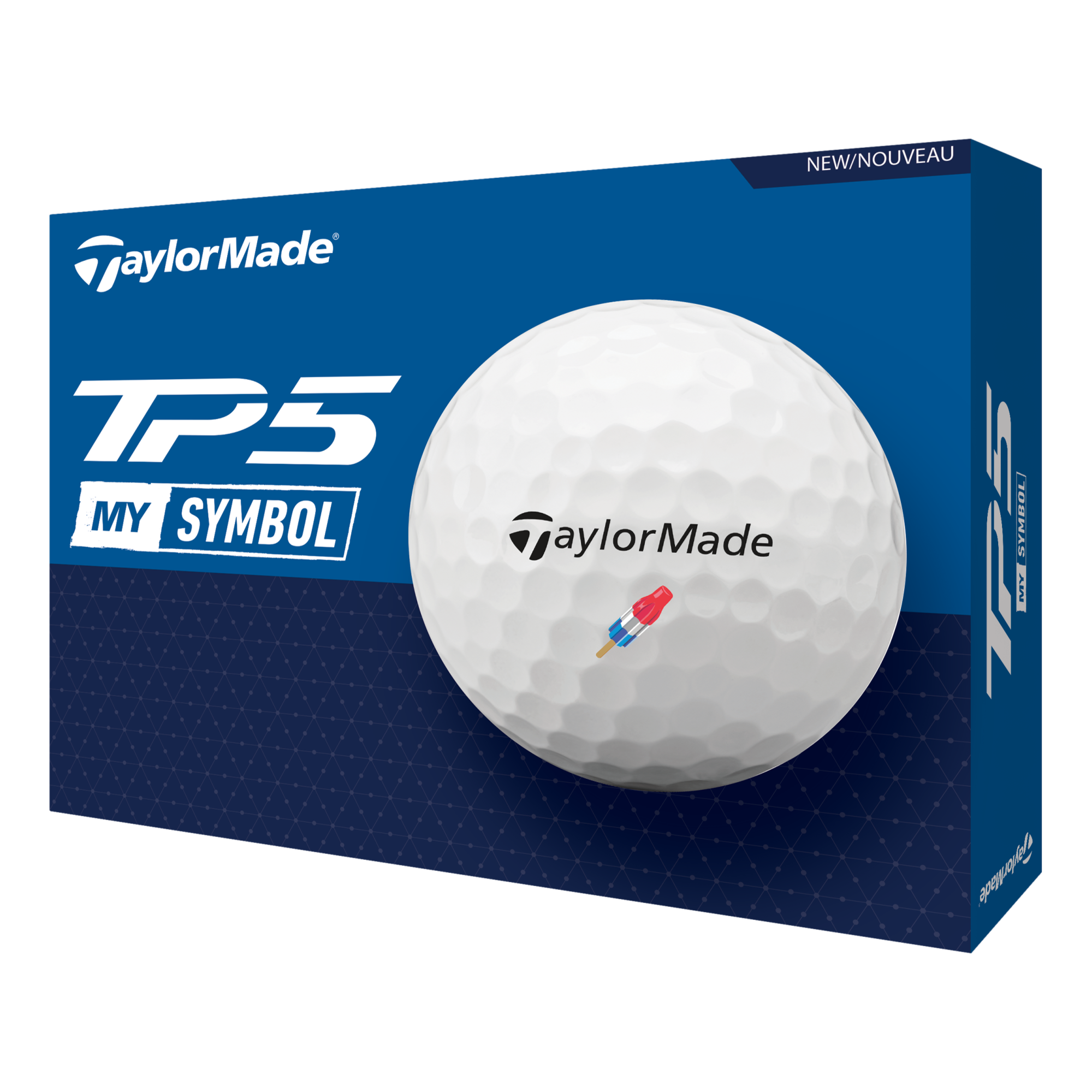 TP5 MySymbol Rocket Pop 2024 Golf Balls
