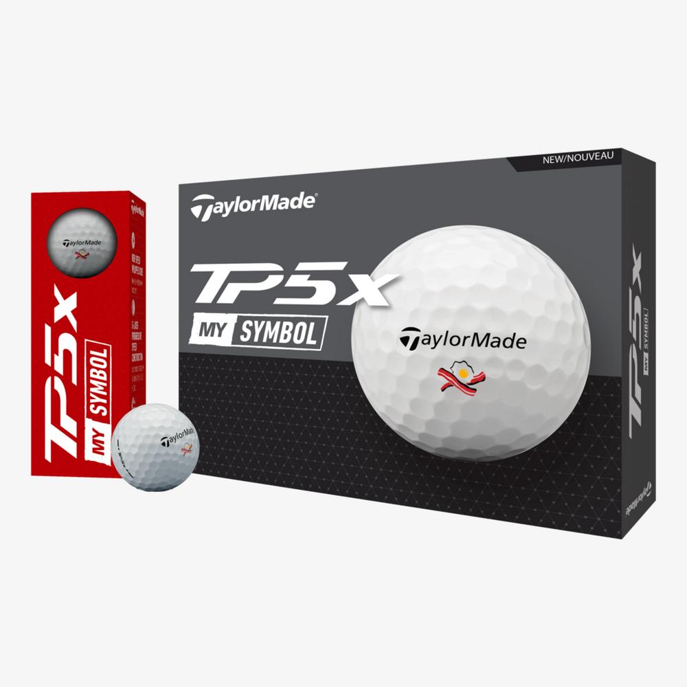 TP5x MySymbol Bacon and Eggs 2024 Golf Balls