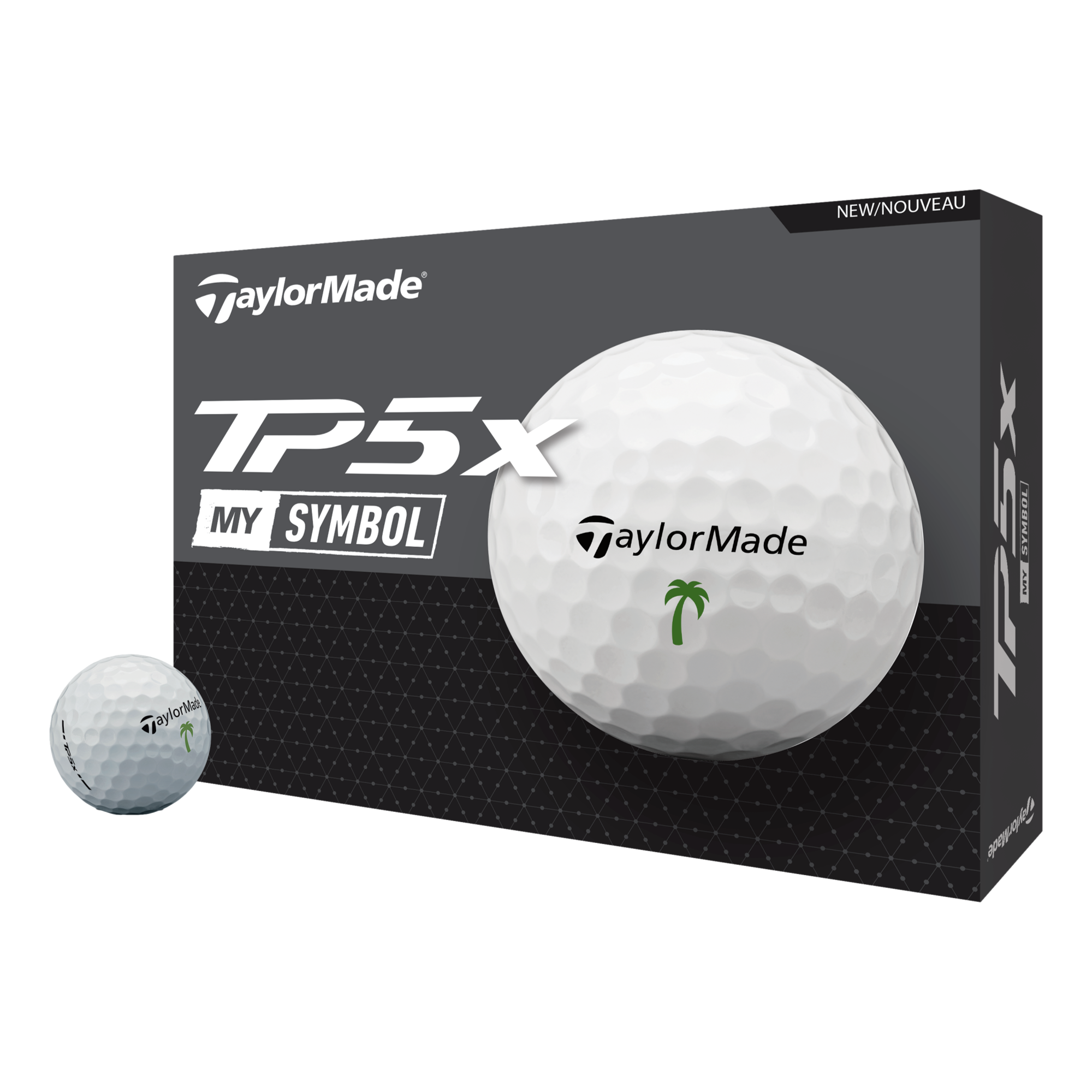 TP5x MySymbol Palm Tree 2024 Golf Balls
