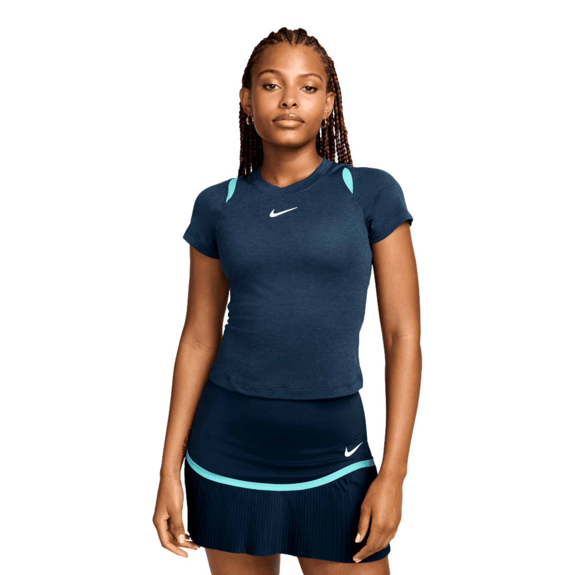 NikeCourt Advantage Women's Dri-FIT Short-Sleeve Tennis Top