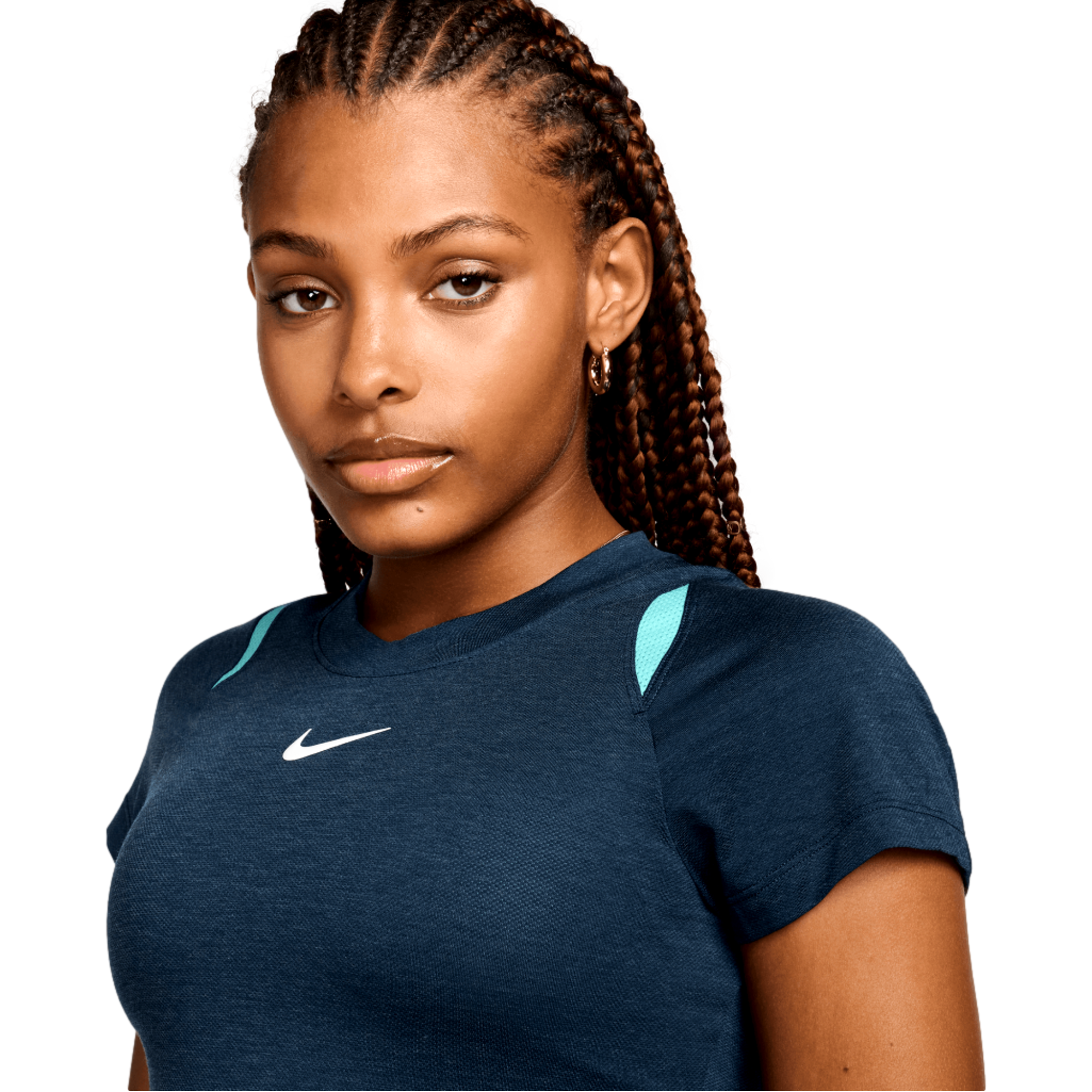 NikeCourt Advantage Women's Dri-FIT Short-Sleeve Tennis Top
