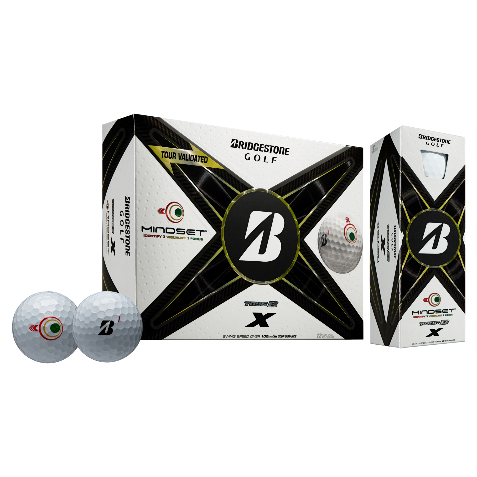 Tour B X MindSet 2024 Golf Balls