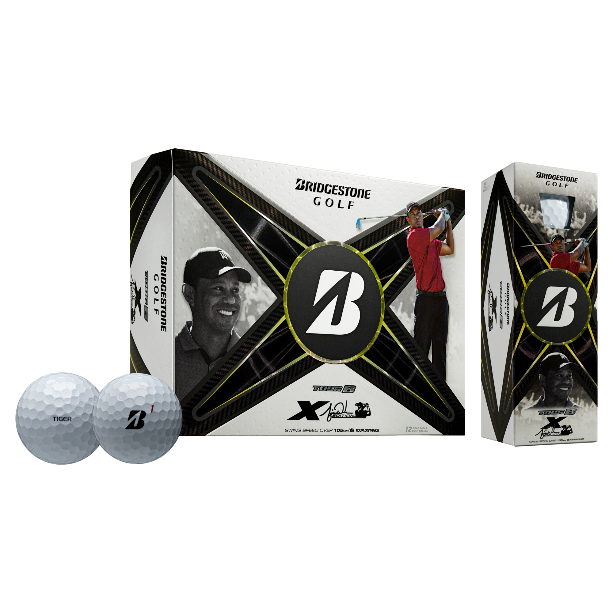 Tour B X Tiger Woods 2024 Golf Balls