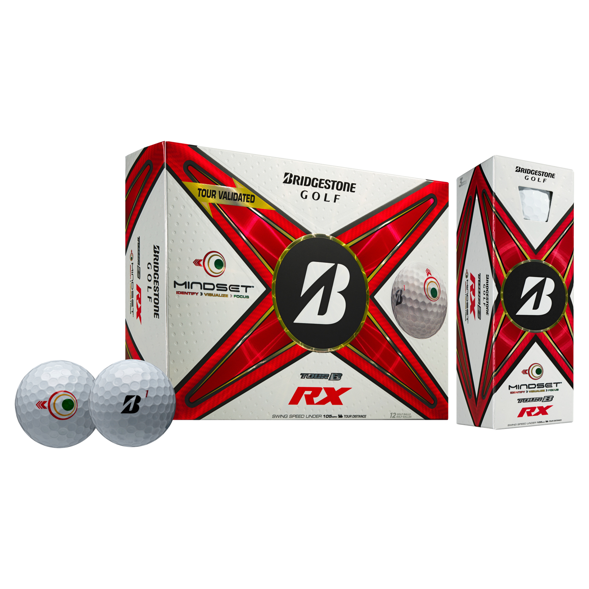 Tour B RX MindSet 2024 Golf Balls
