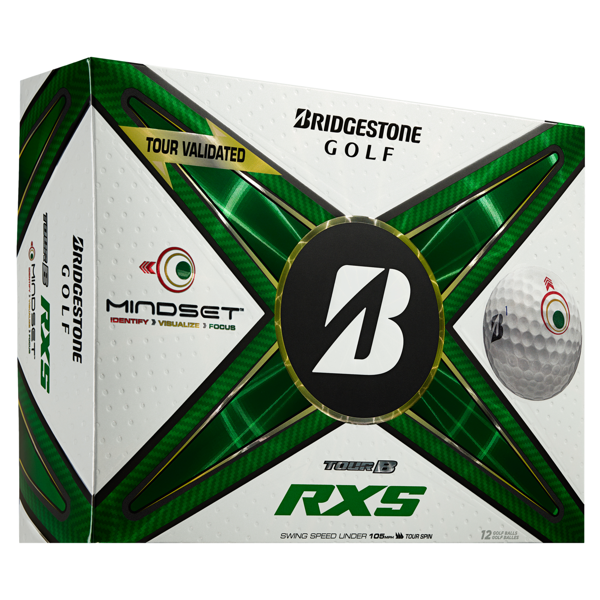 Tour B RXS MindSet 2024 Golf Balls