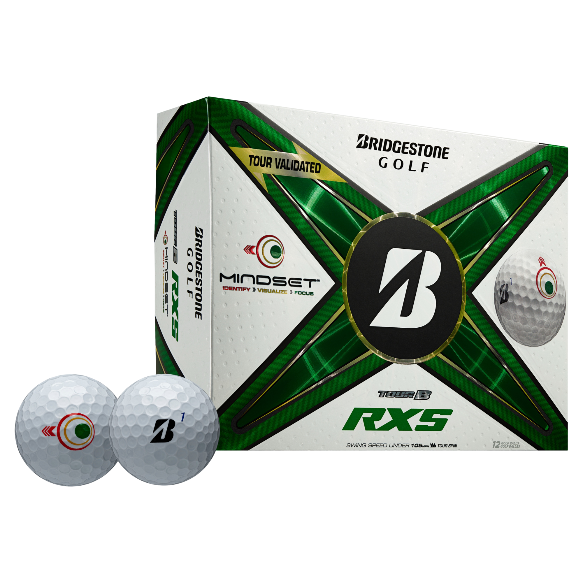 Tour B RXS MindSet 2024 Golf Balls