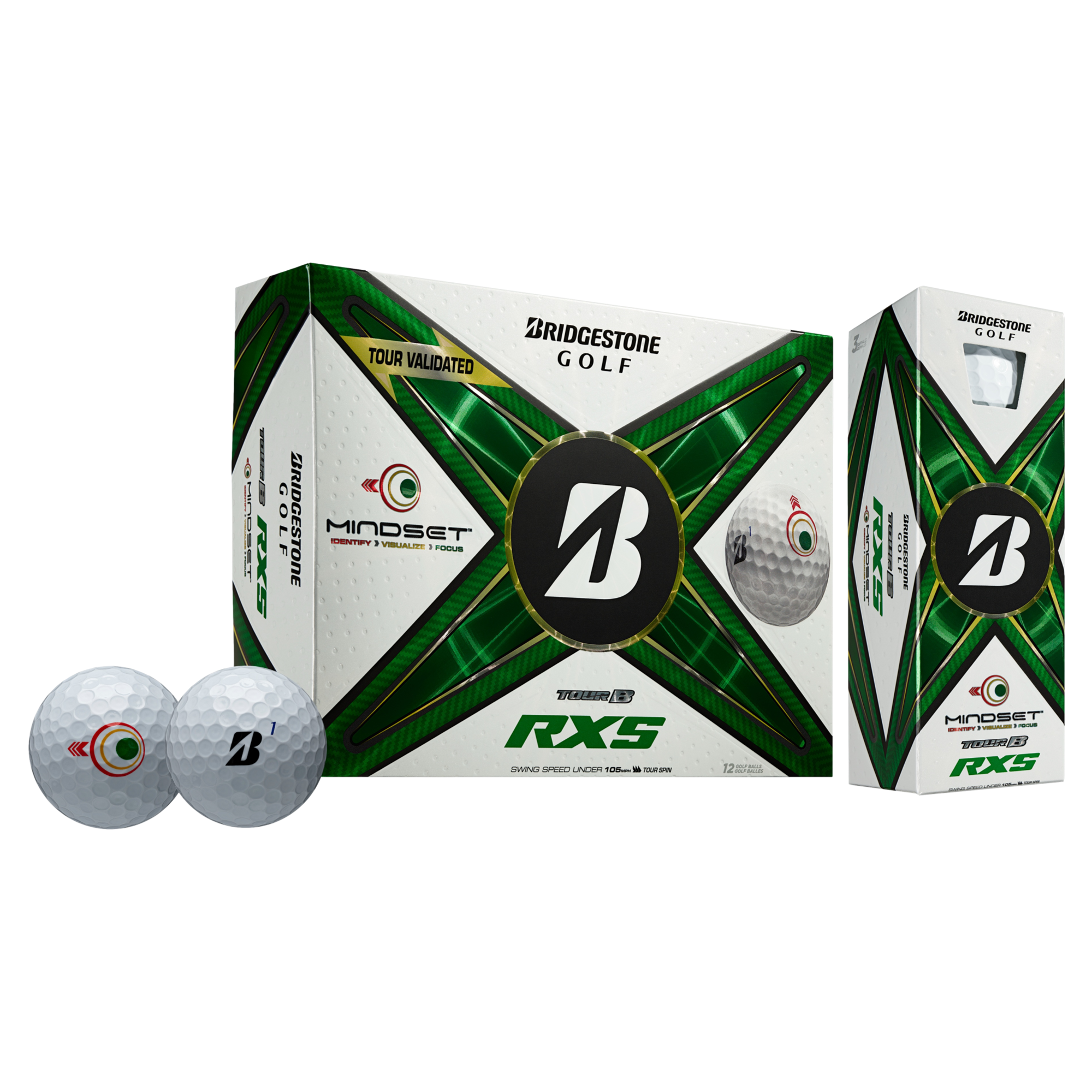 Tour B RXS MindSet 2024 Golf Balls